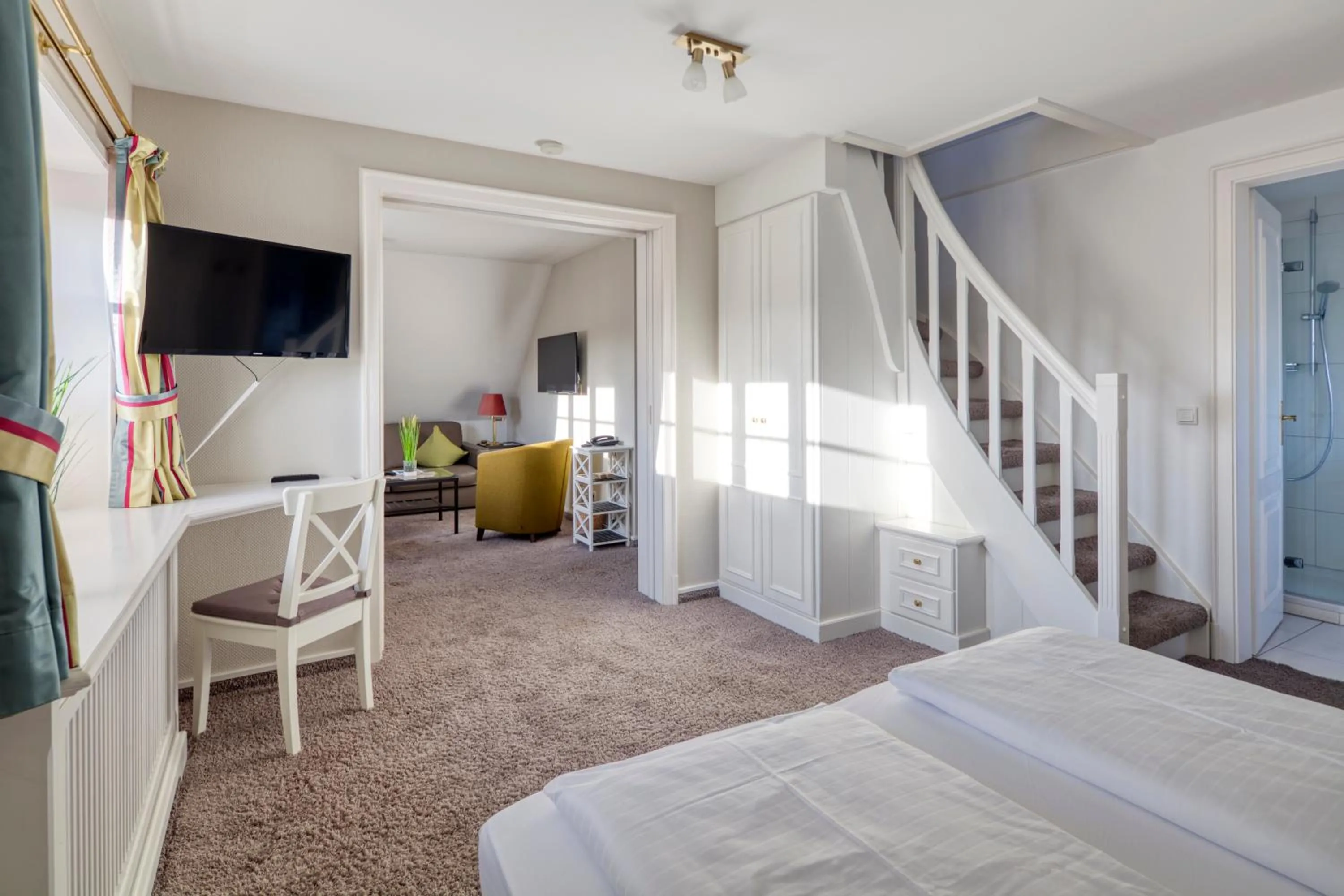 TV and multimedia, Bed in Fitschen am Dorfteich