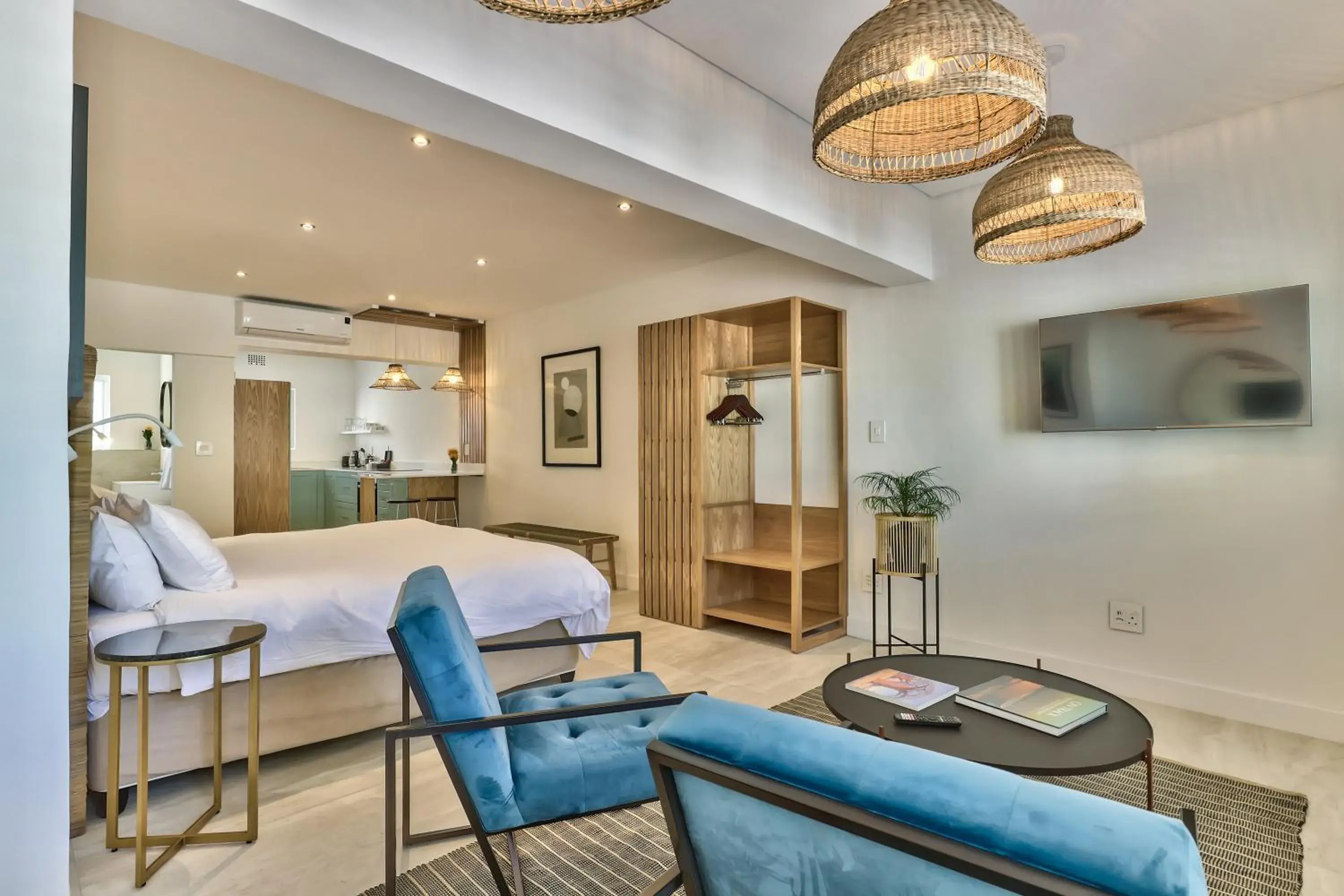 Seating area, Bed in Camps Bay Family Apartments Seating area, Bed in Camps Bay Family Apartments