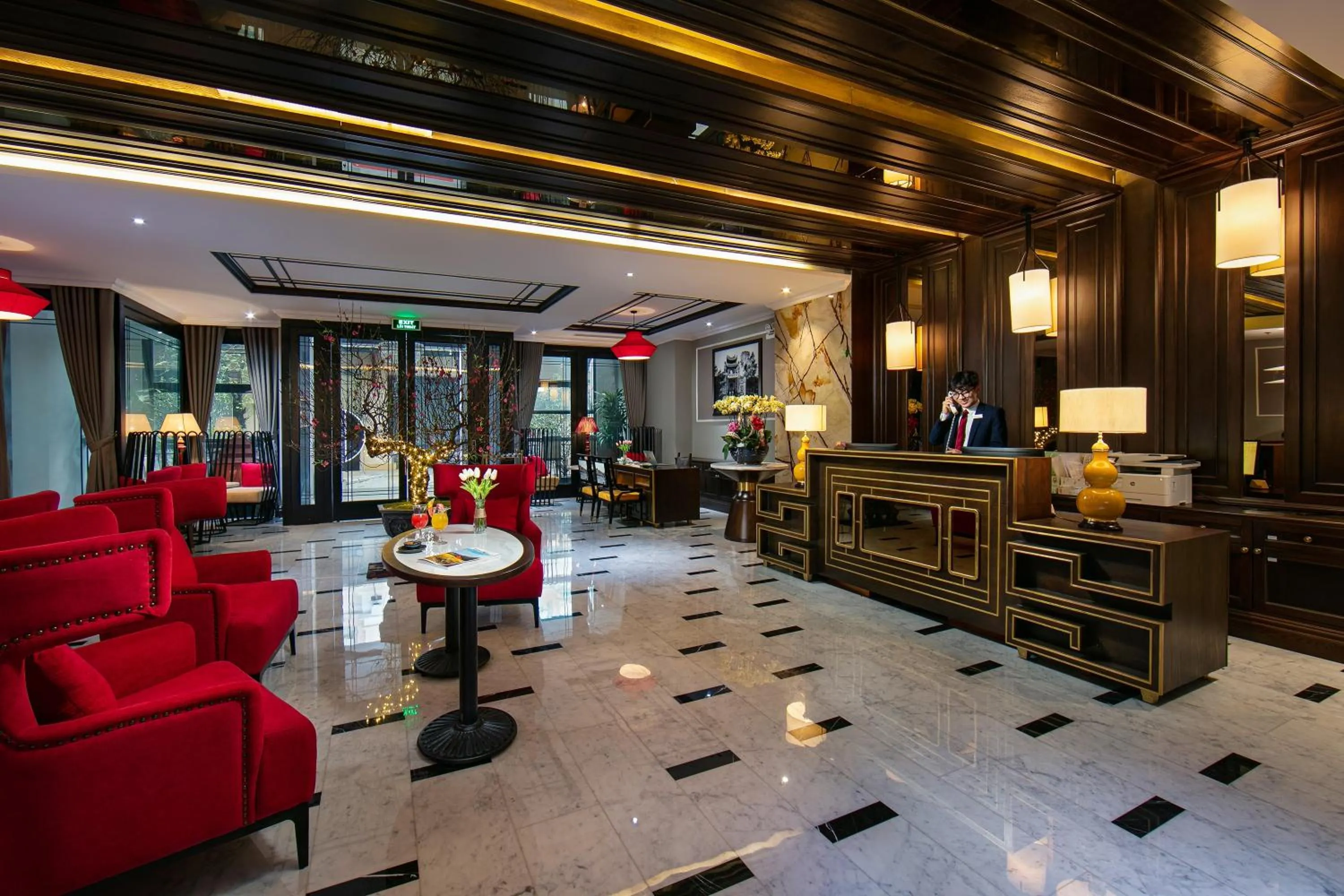 Property building in Hanoi Lion Boutique Hotel & Spa