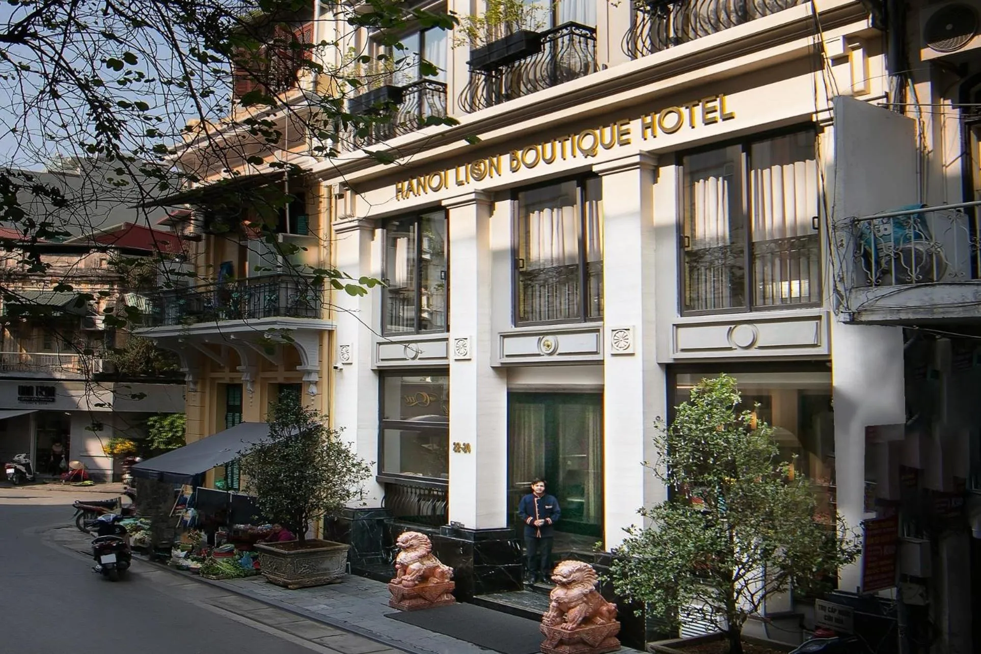 Property building in Hanoi Lion Boutique Hotel & Spa