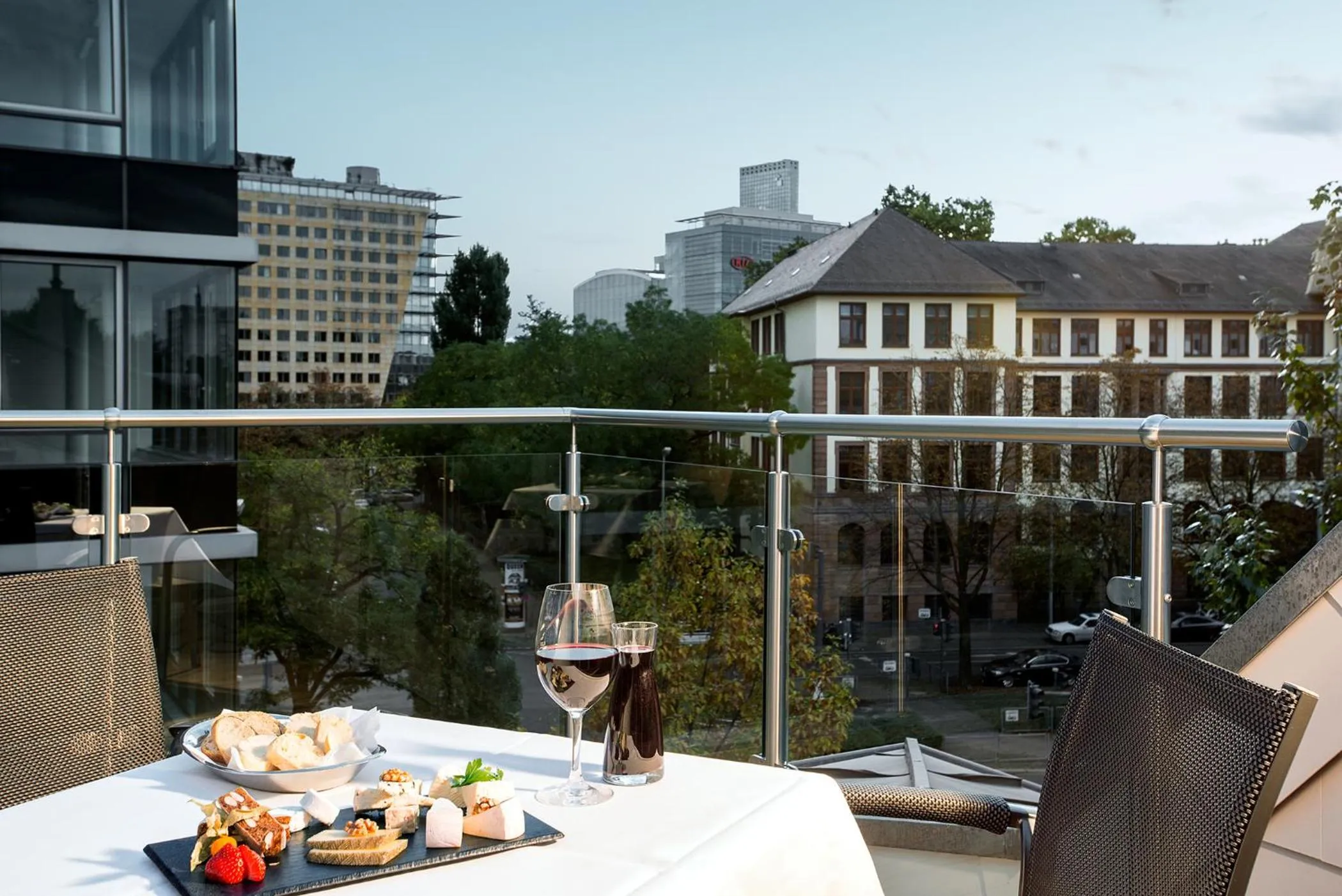 Balcony/Terrace in Villa Hotel Frankfurt by MZ HotelCollection