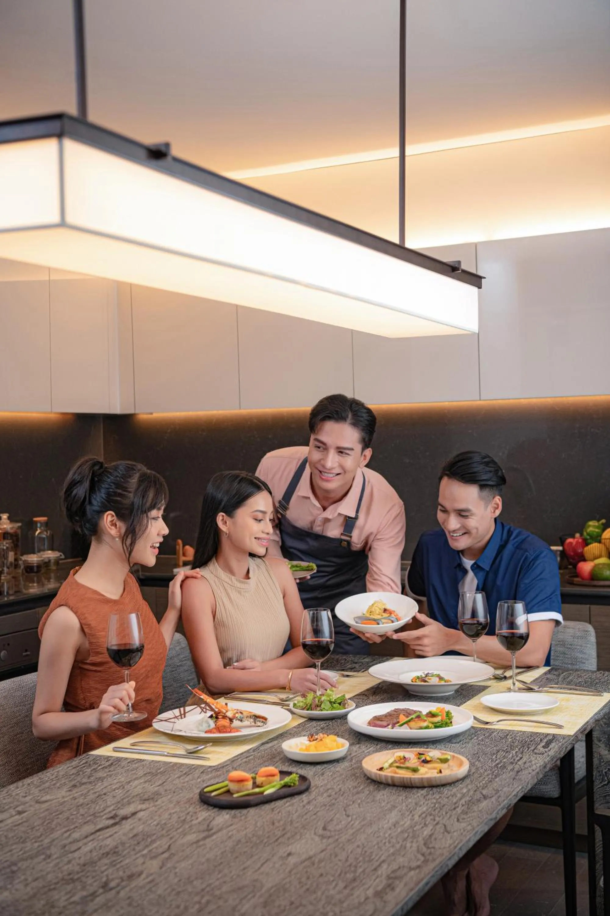 kitchen in Hoiana Residences