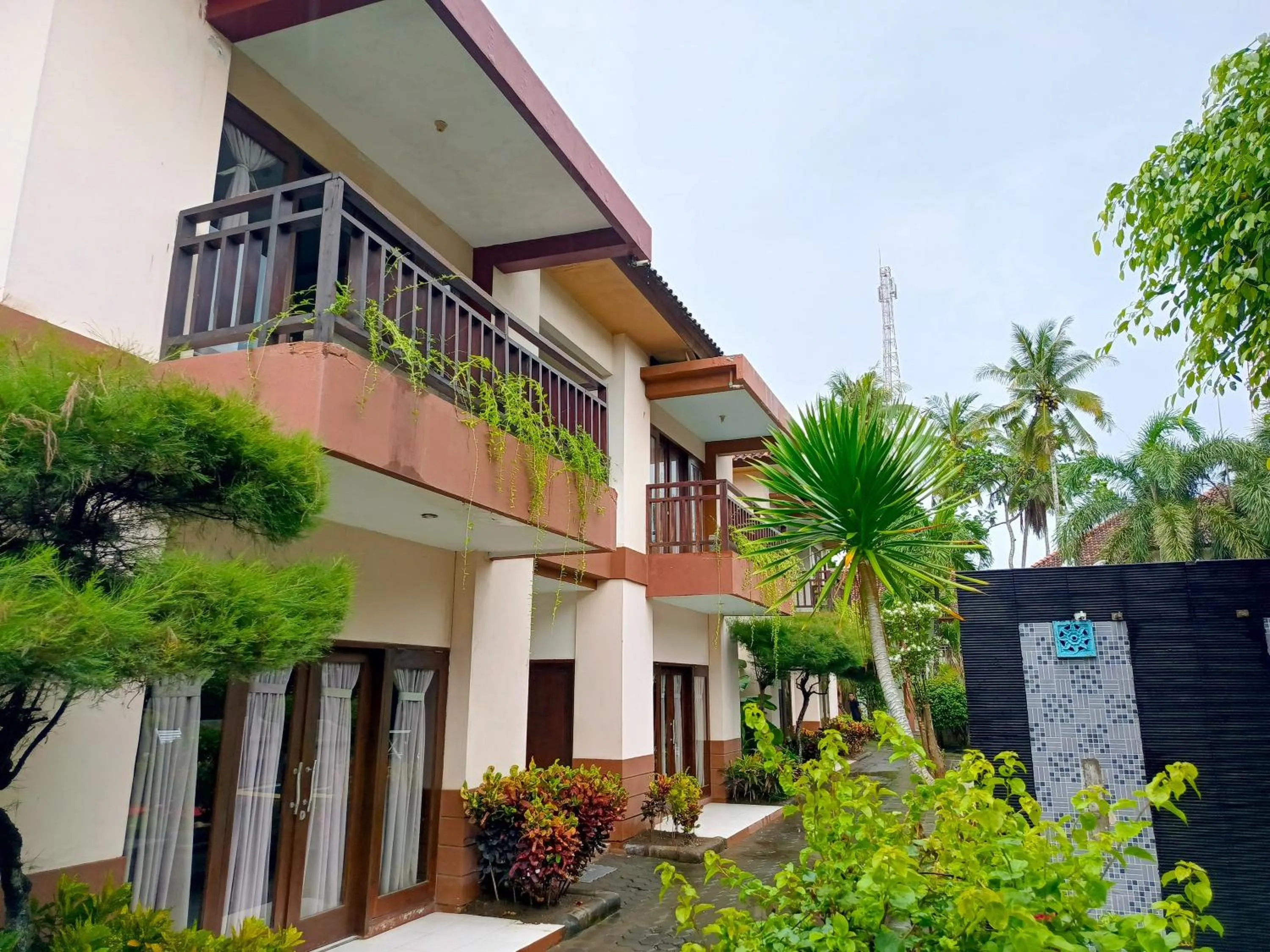 Property building in Melati Resort & Hotel Kuta Lombok