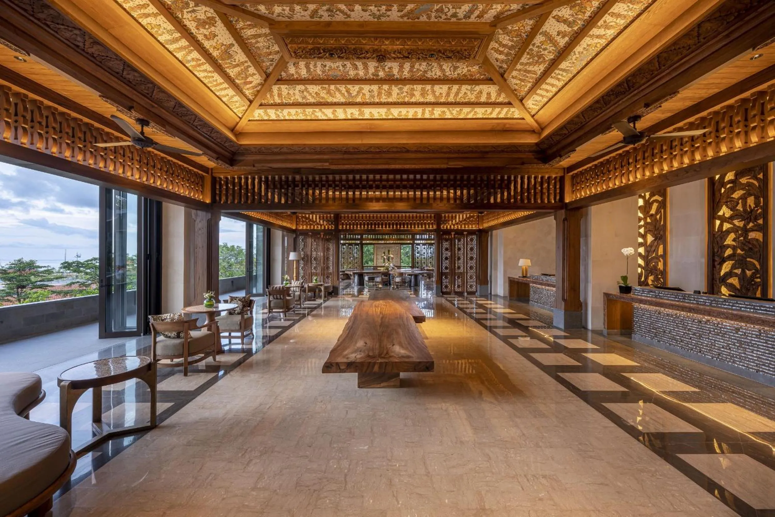 Lobby or reception in AYANA Segara Bali