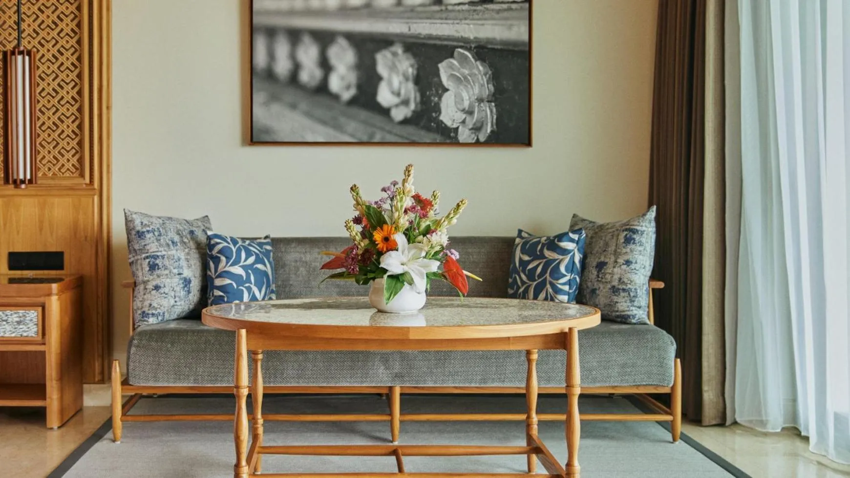 Living room in AYANA Segara Bali