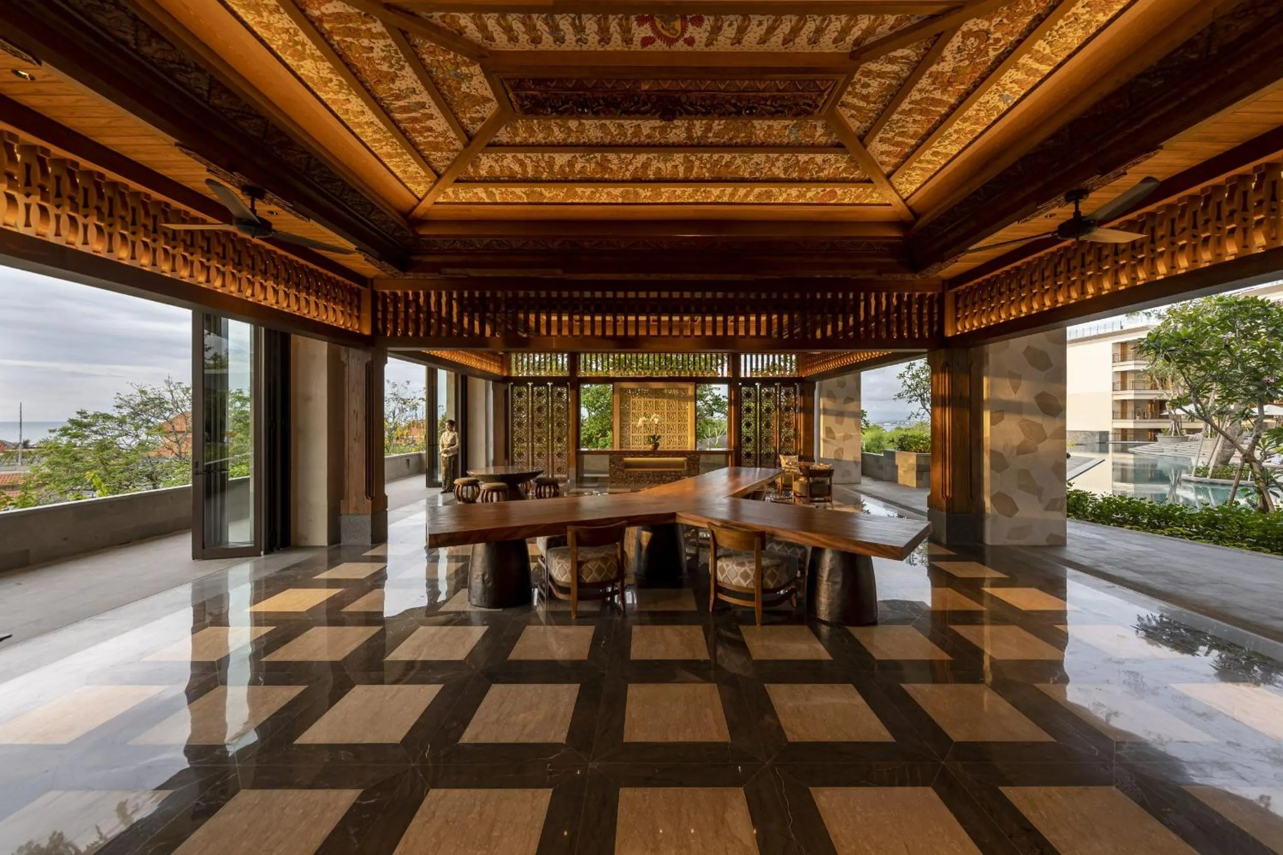 Lobby or reception in AYANA Segara Bali