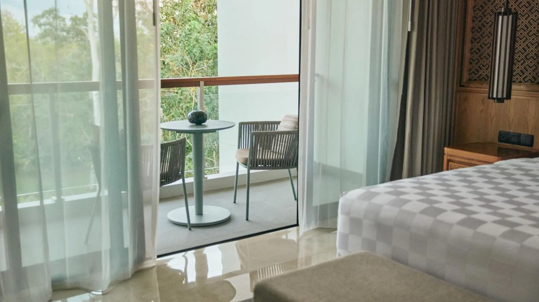 Balcony/Terrace, Bed in AYANA Segara Bali