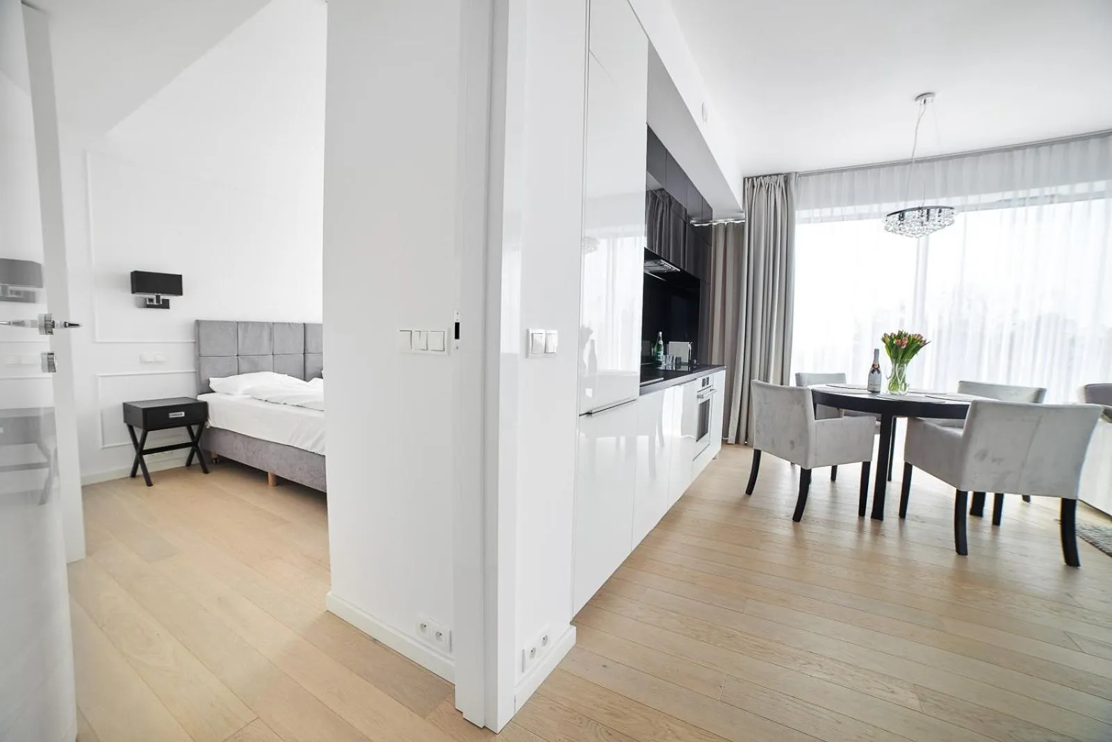 Kitchen or kitchenette in Dune Beach Resort - C