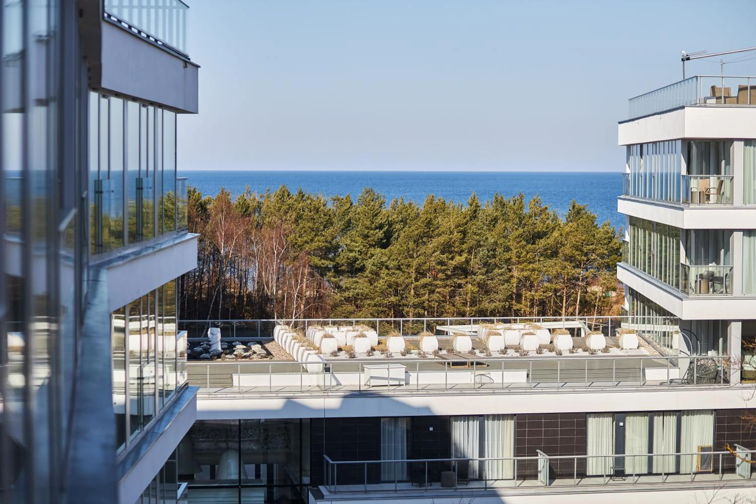 Balcony/Terrace in Dune Beach Resort - C