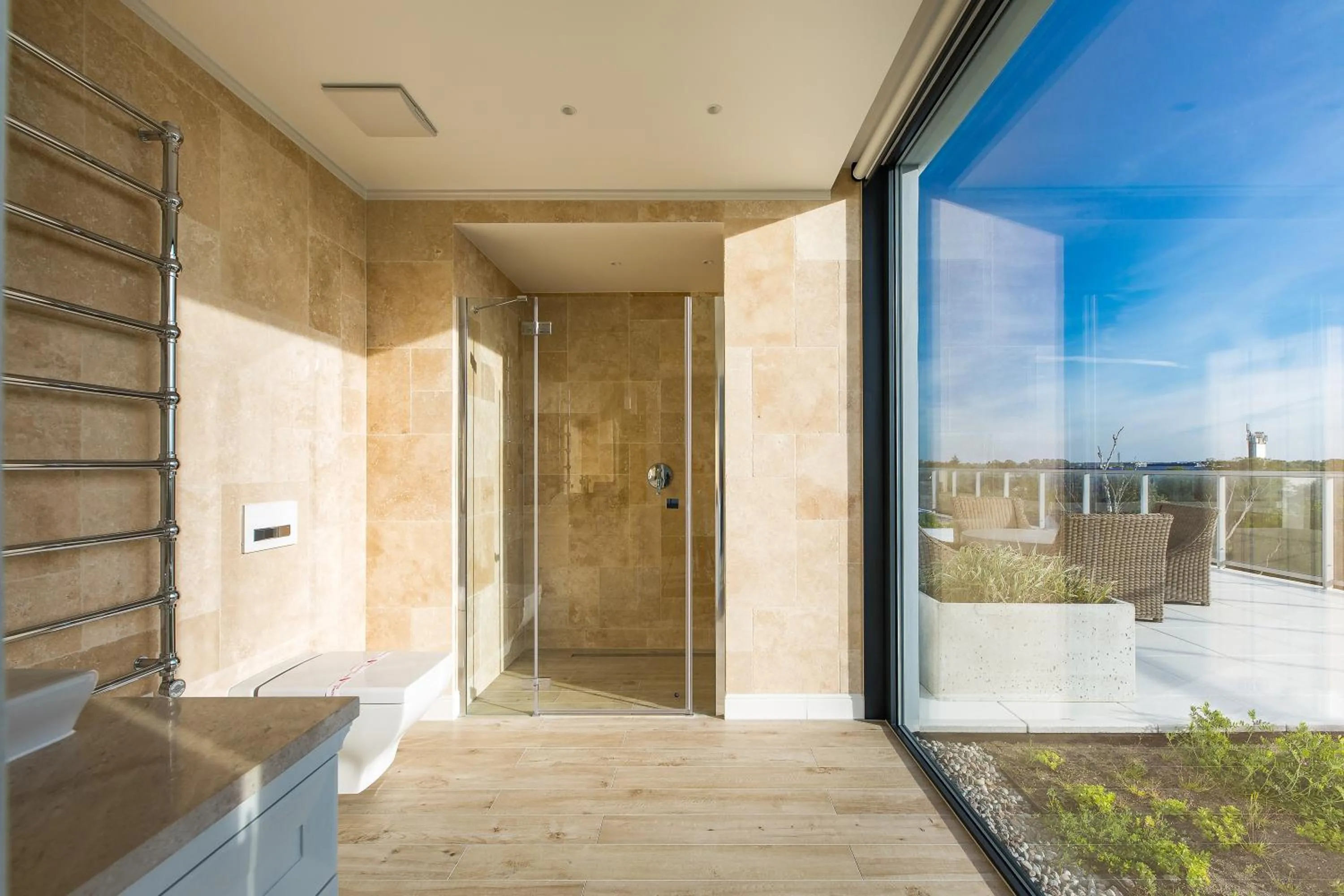 Shower in Dune Beach Resort - C