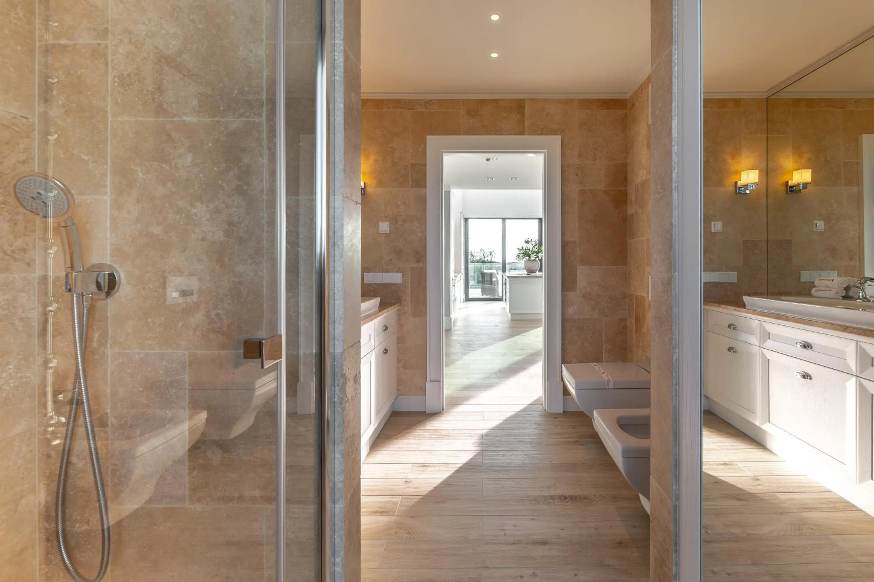 Shower in Dune Beach Resort - C