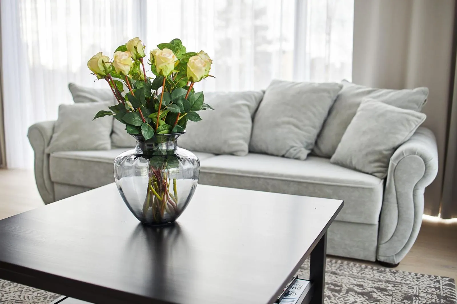 Living room in Dune Beach Resort - C