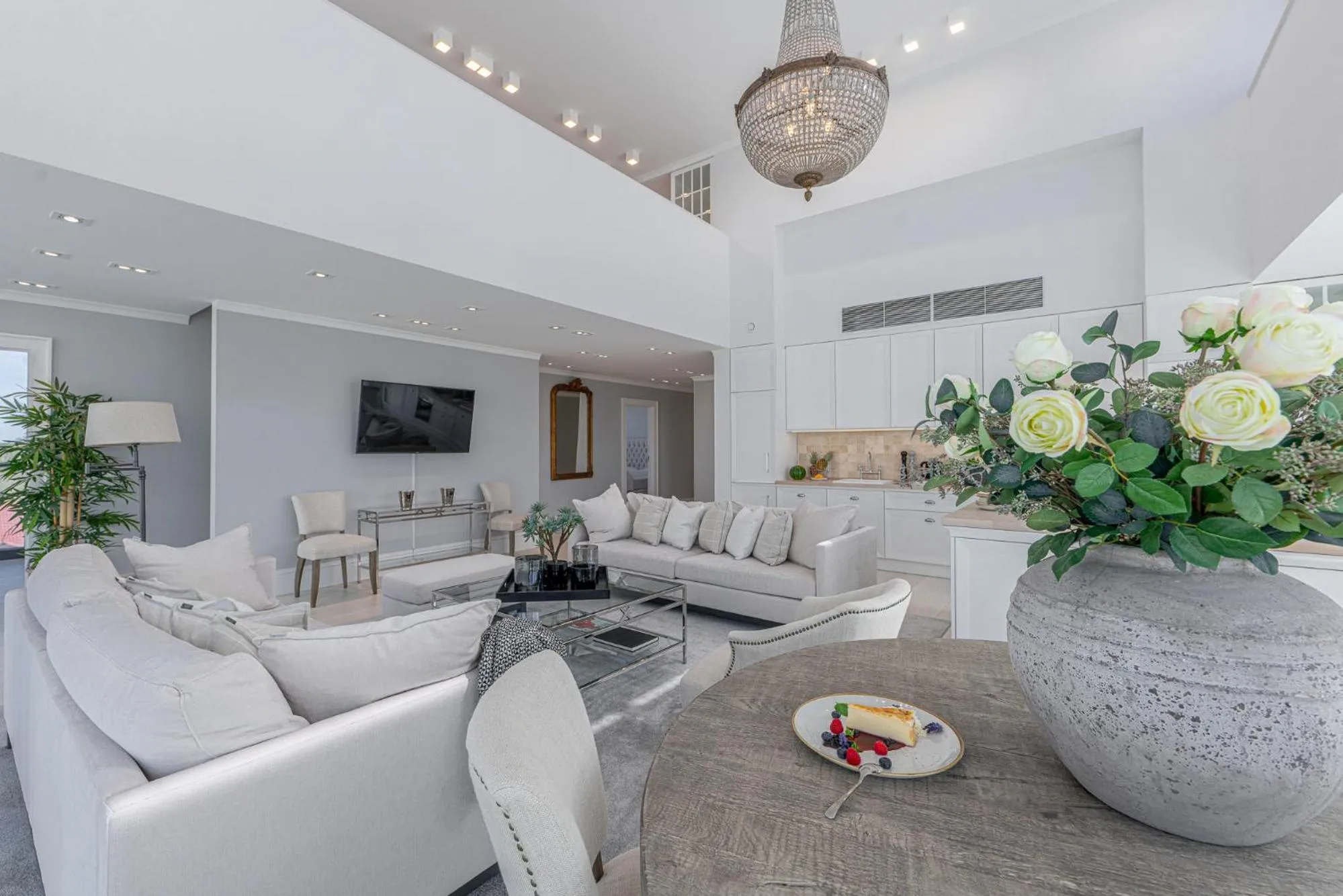 Living room in Dune Beach Resort - C