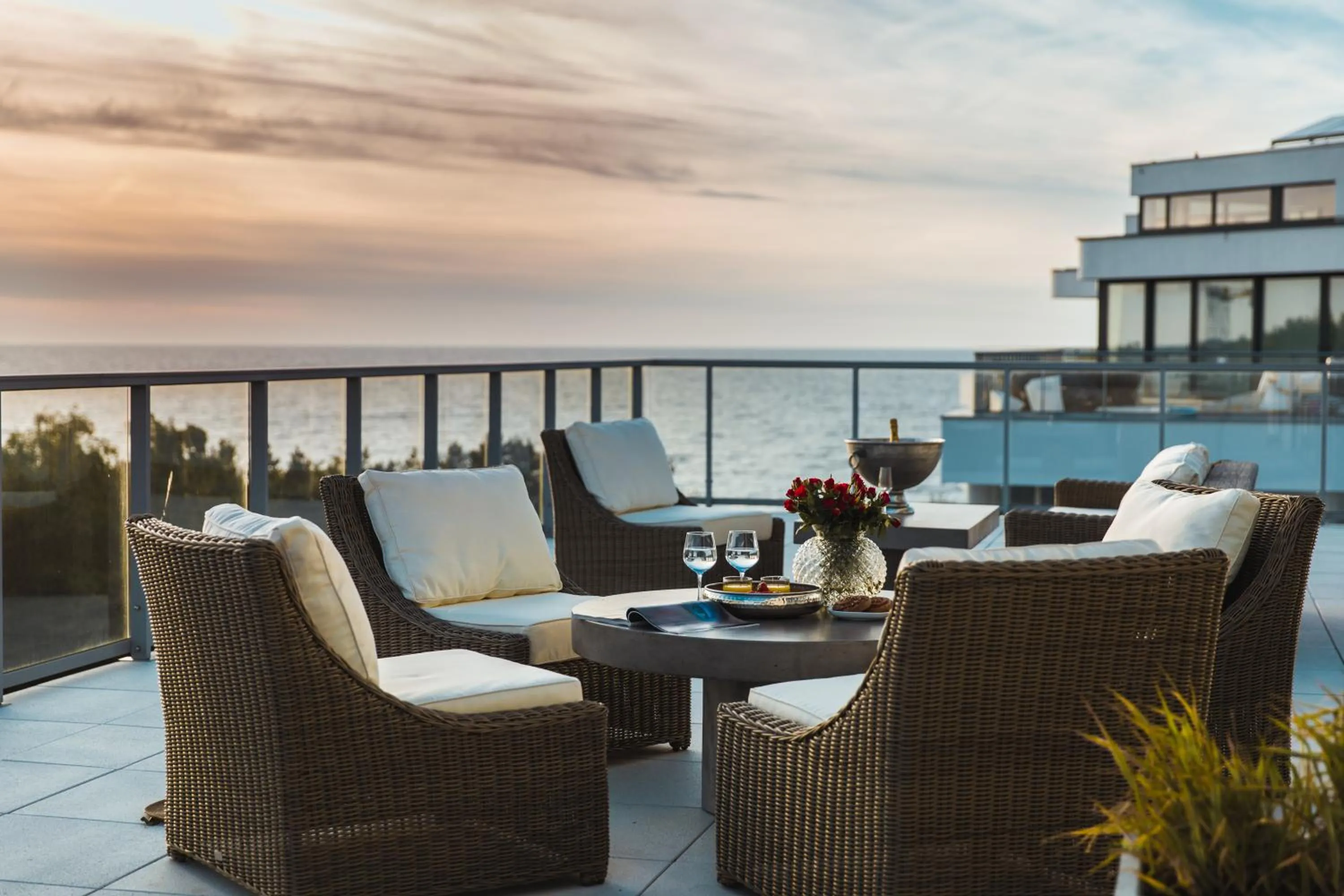 Balcony/Terrace in Dune Beach Resort - C