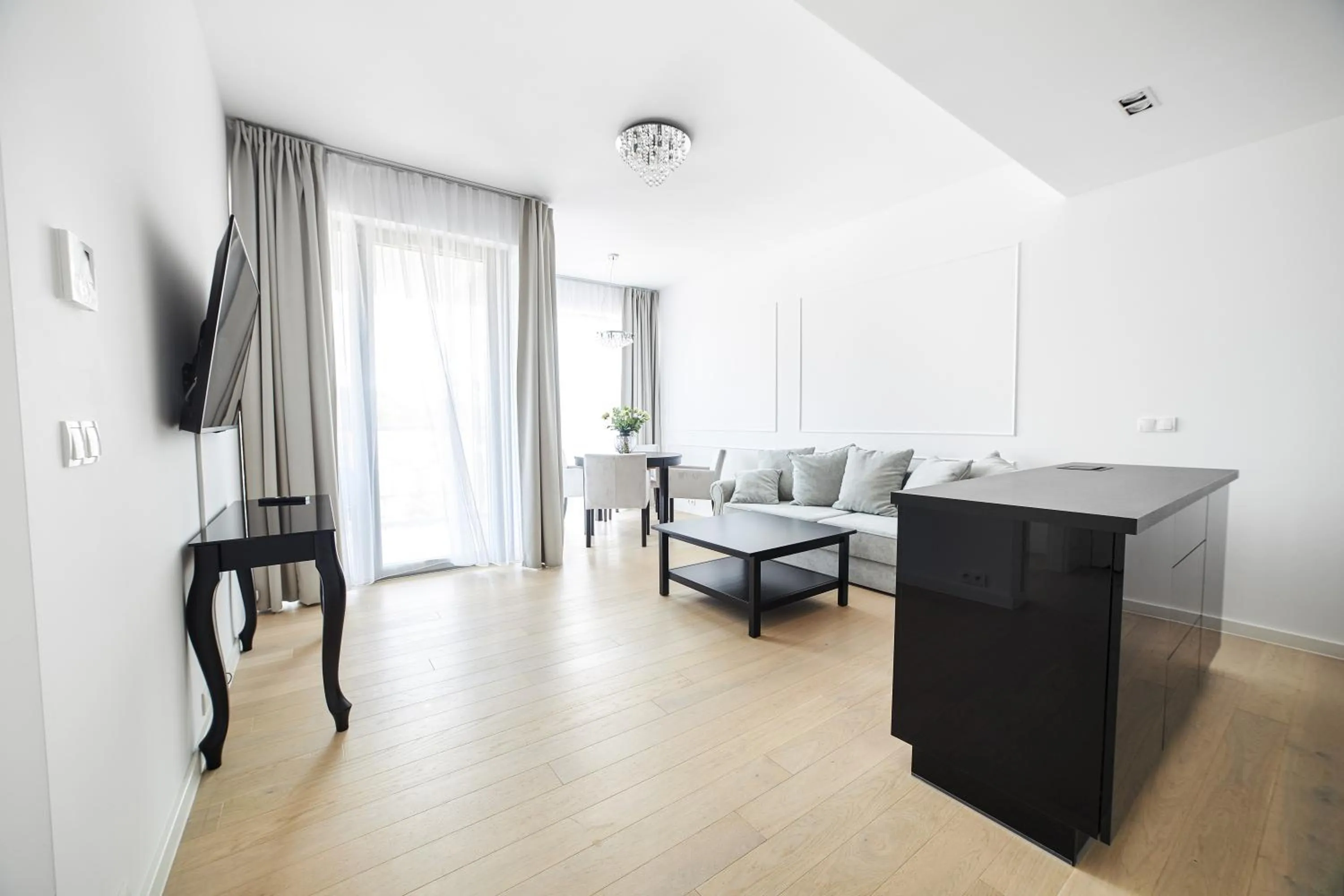 Living room in Dune Beach Resort - C