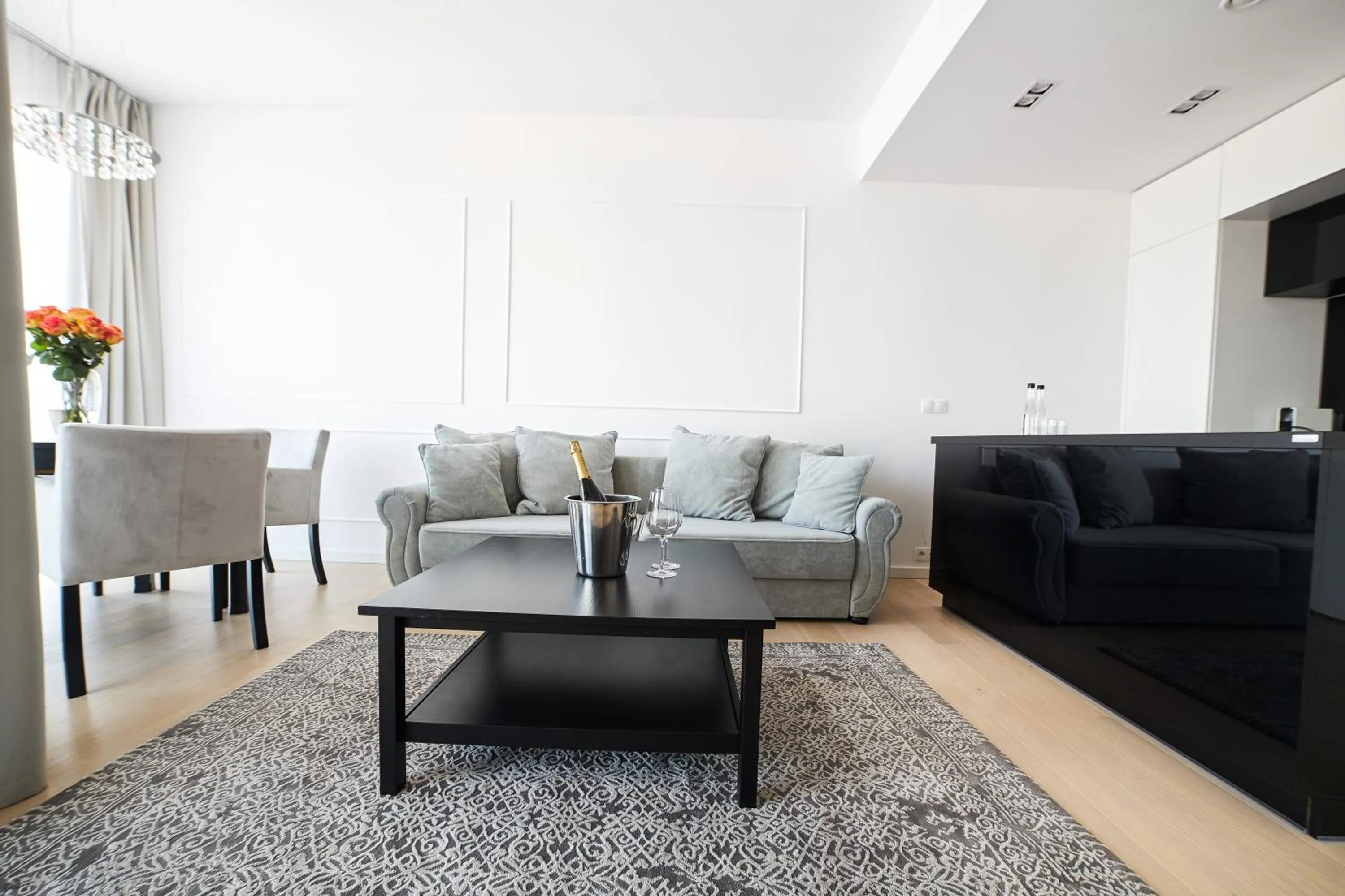 Living room in Dune Beach Resort - C