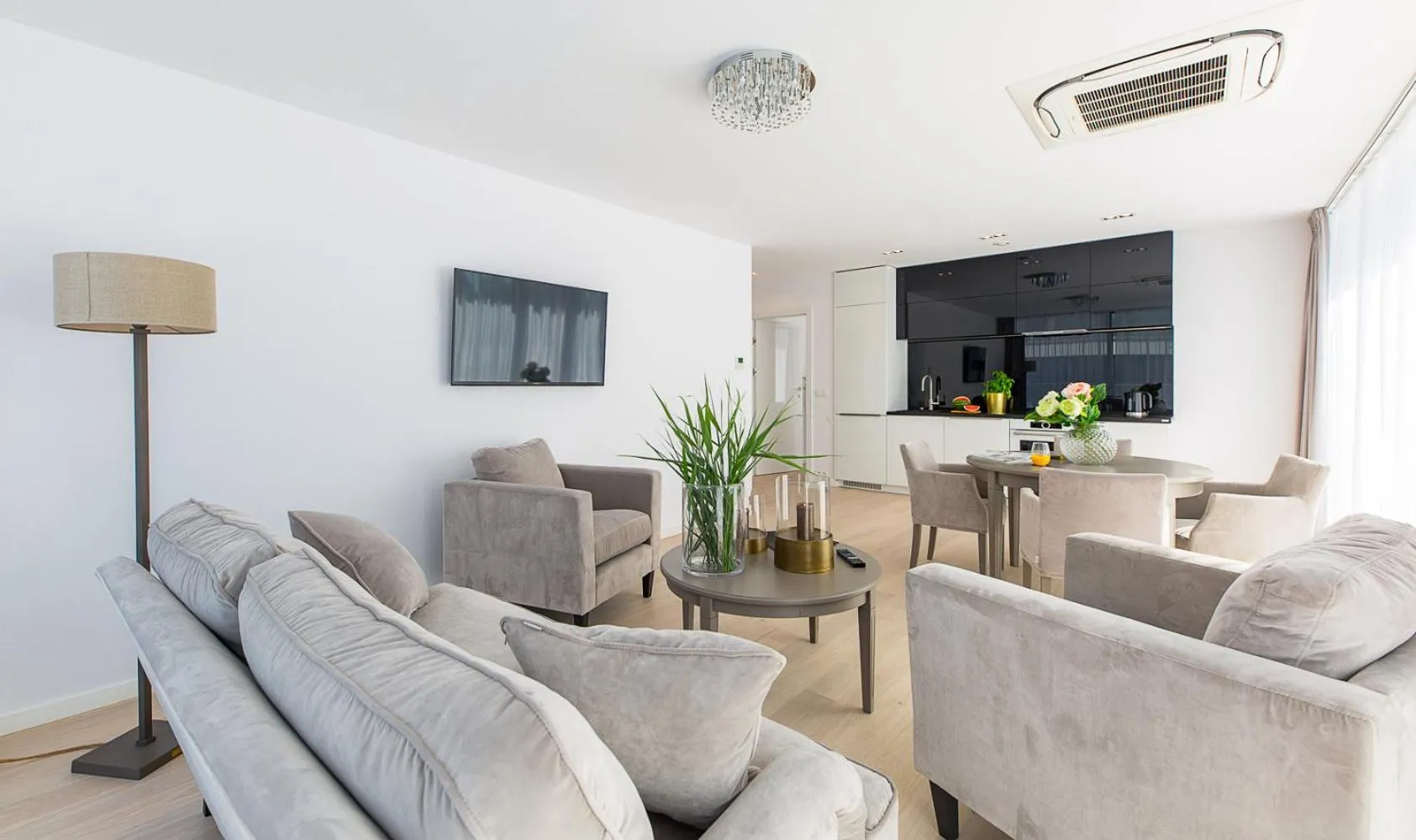 Living room in Dune Beach Resort - C