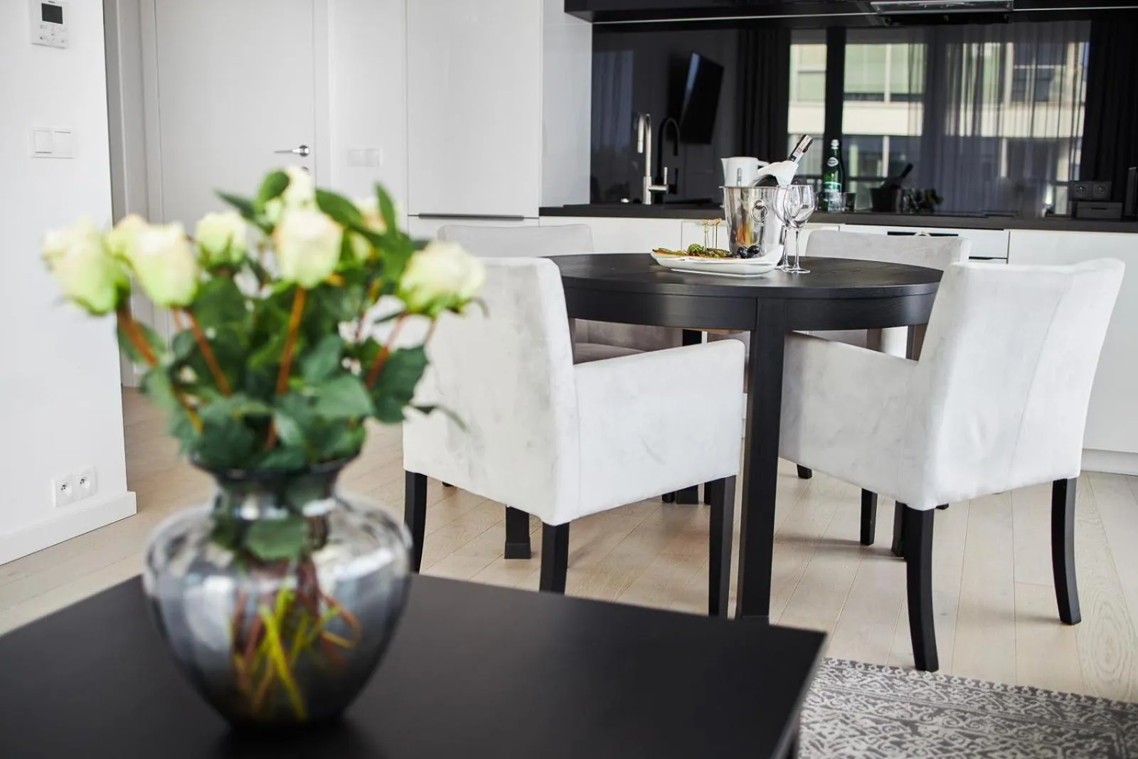 Kitchen or kitchenette in Dune Beach Resort - C