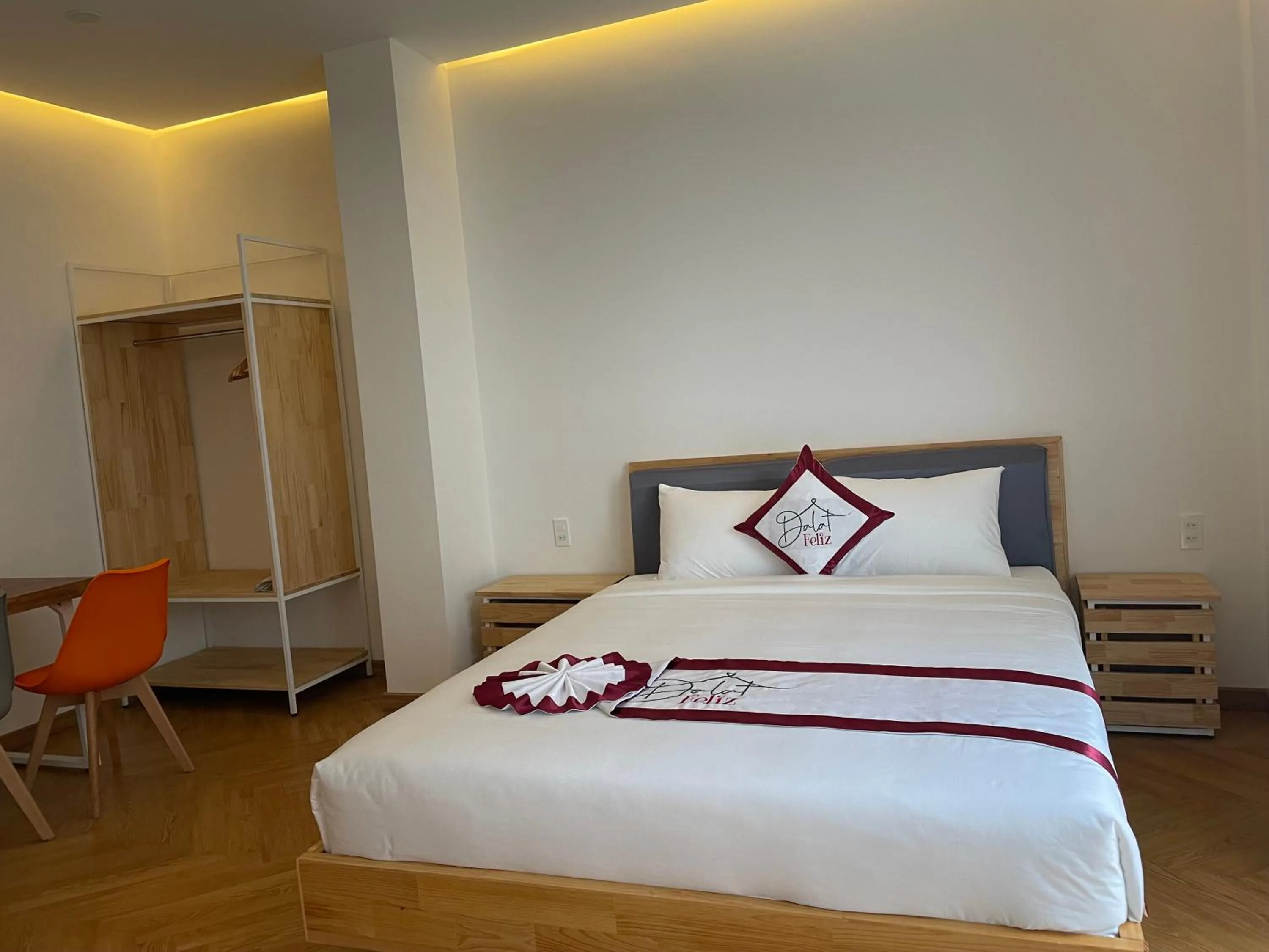 Bed in Feliz Dalat Homestay