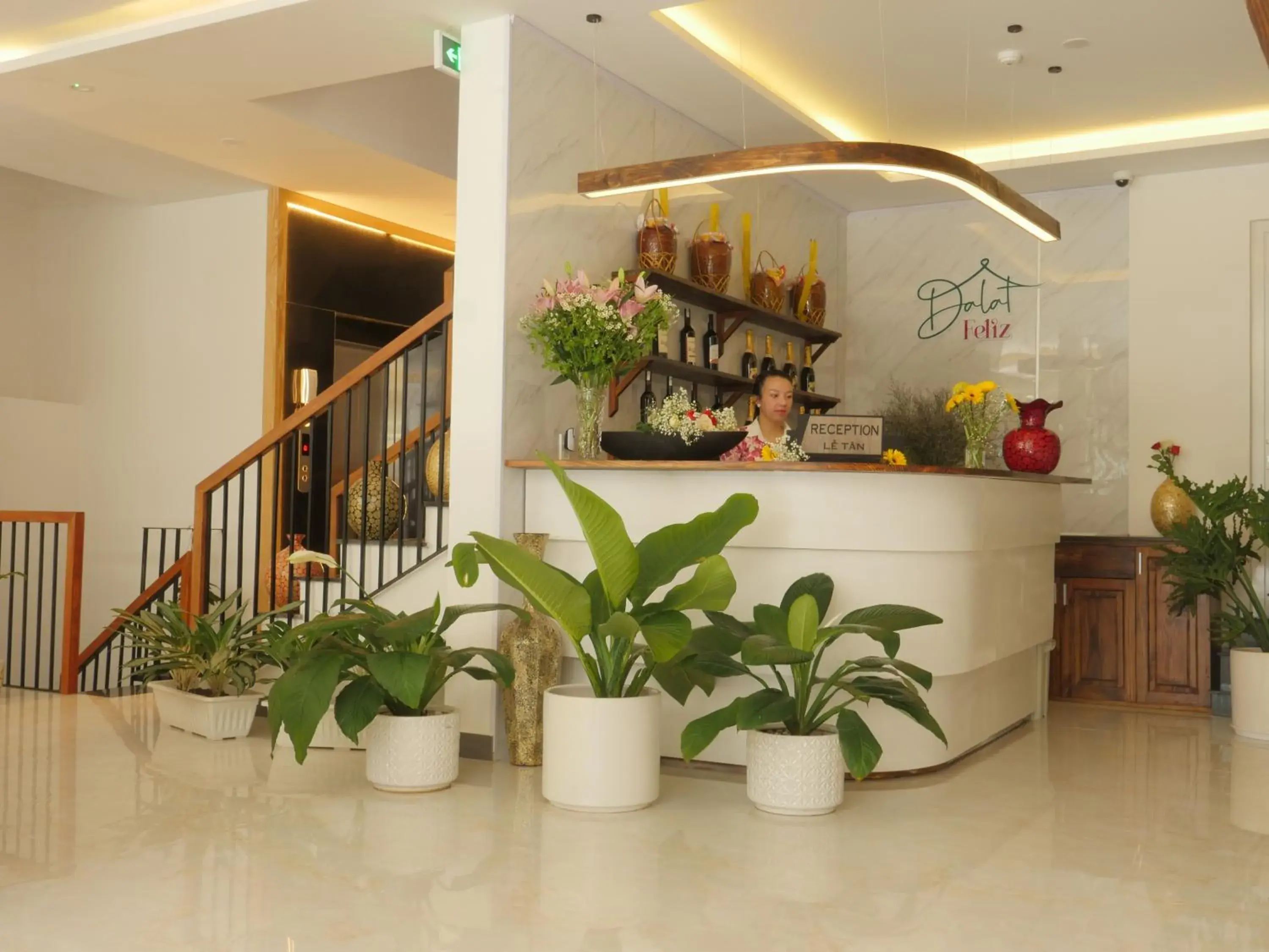 Lobby or reception in Feliz Dalat Homestay Lobby or reception in Feliz Dalat Homestay