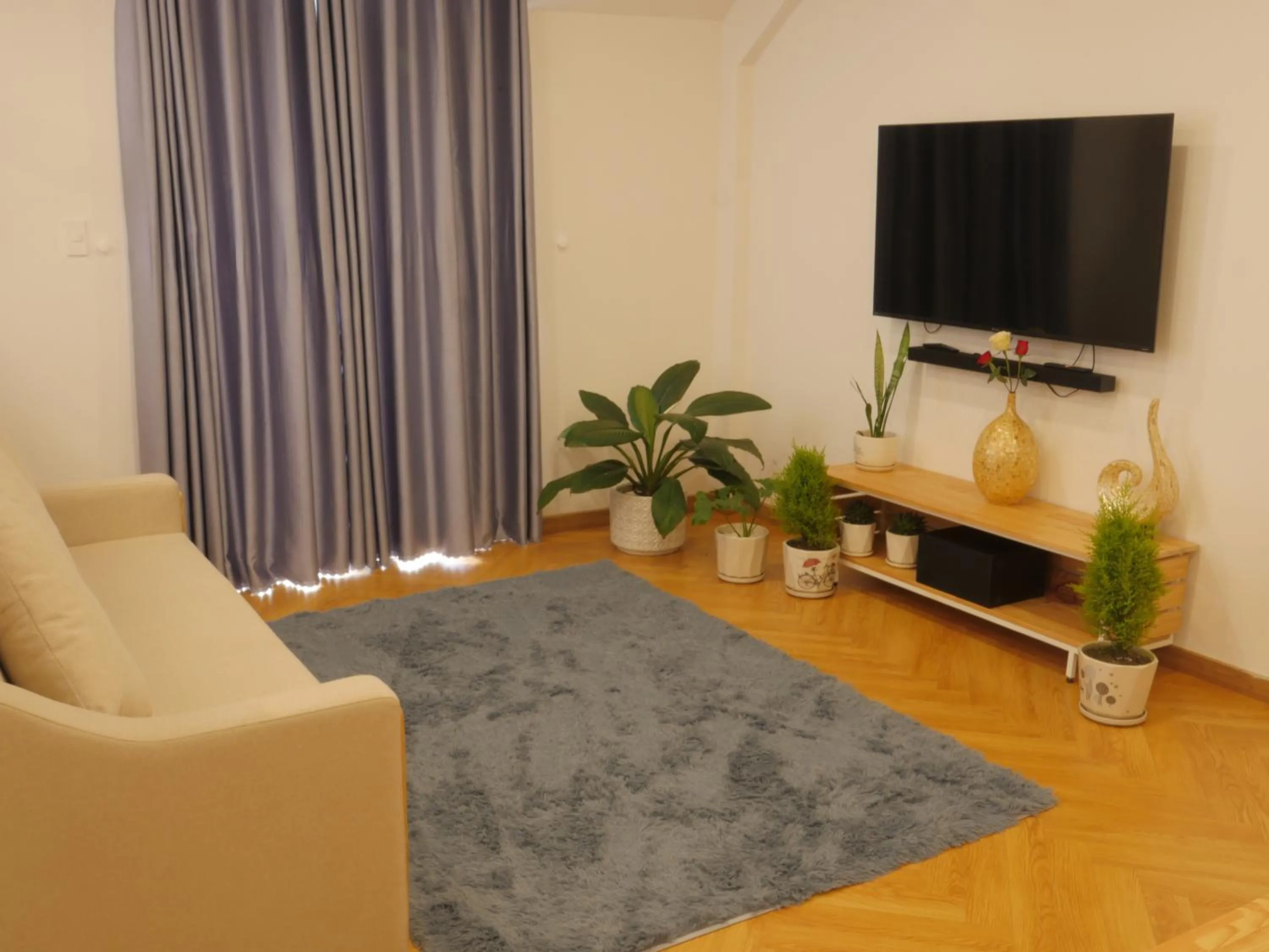 Living room in Feliz Dalat Homestay