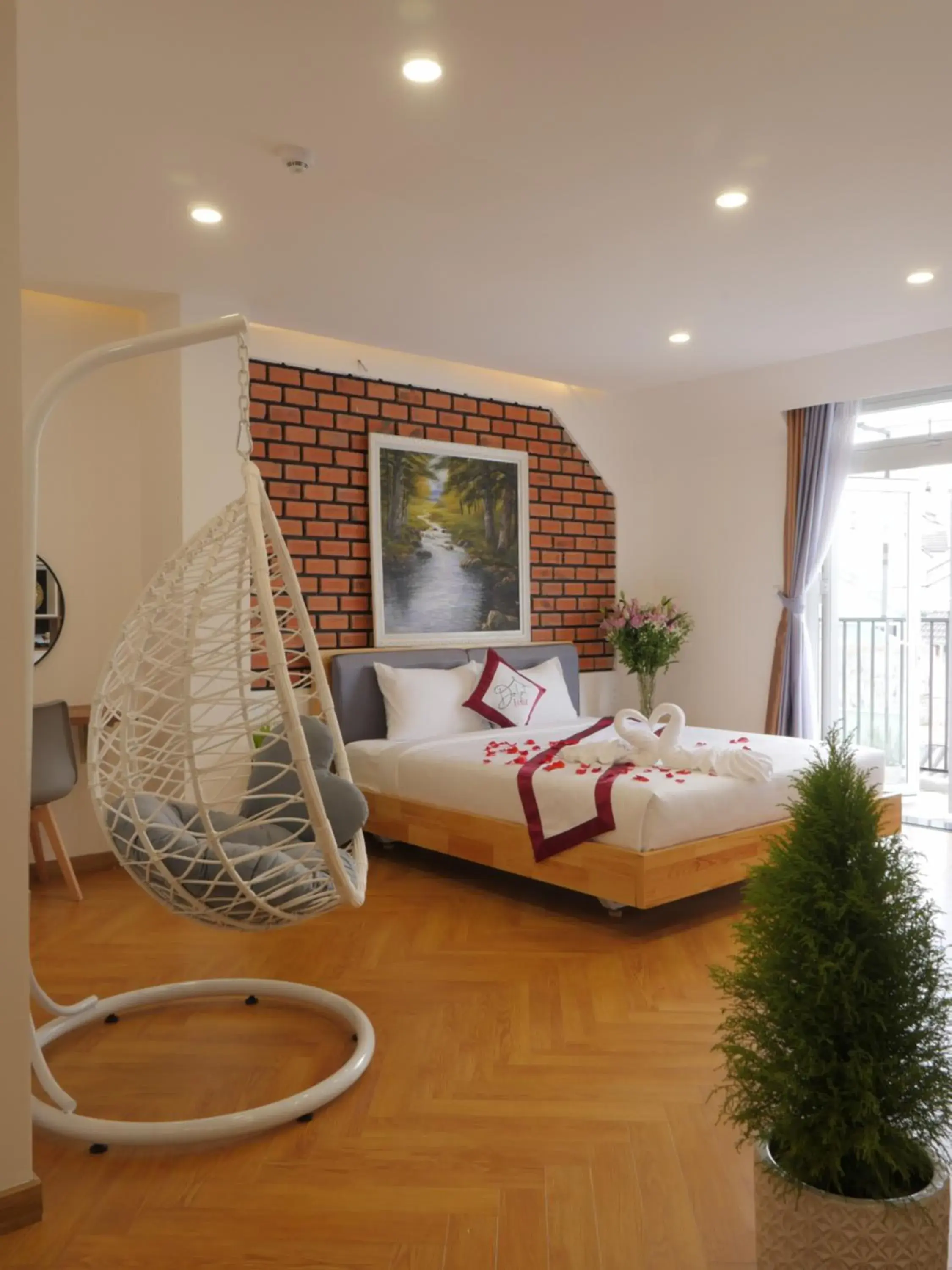Bedroom, Bed in Feliz Dalat Homestay Bedroom, Bed in Feliz Dalat Homestay