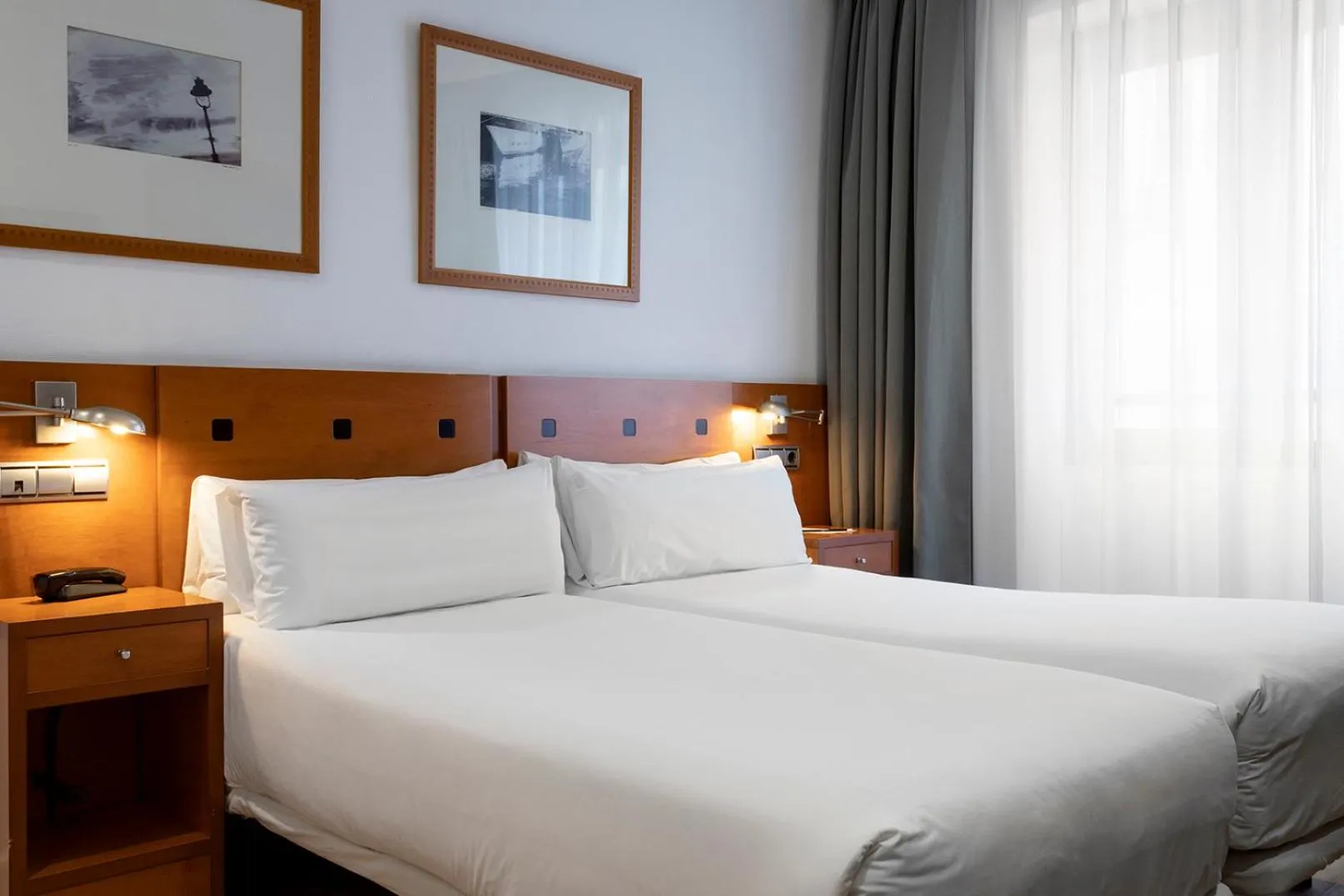 Bed in Petit Palace Cliper-Gran Vía