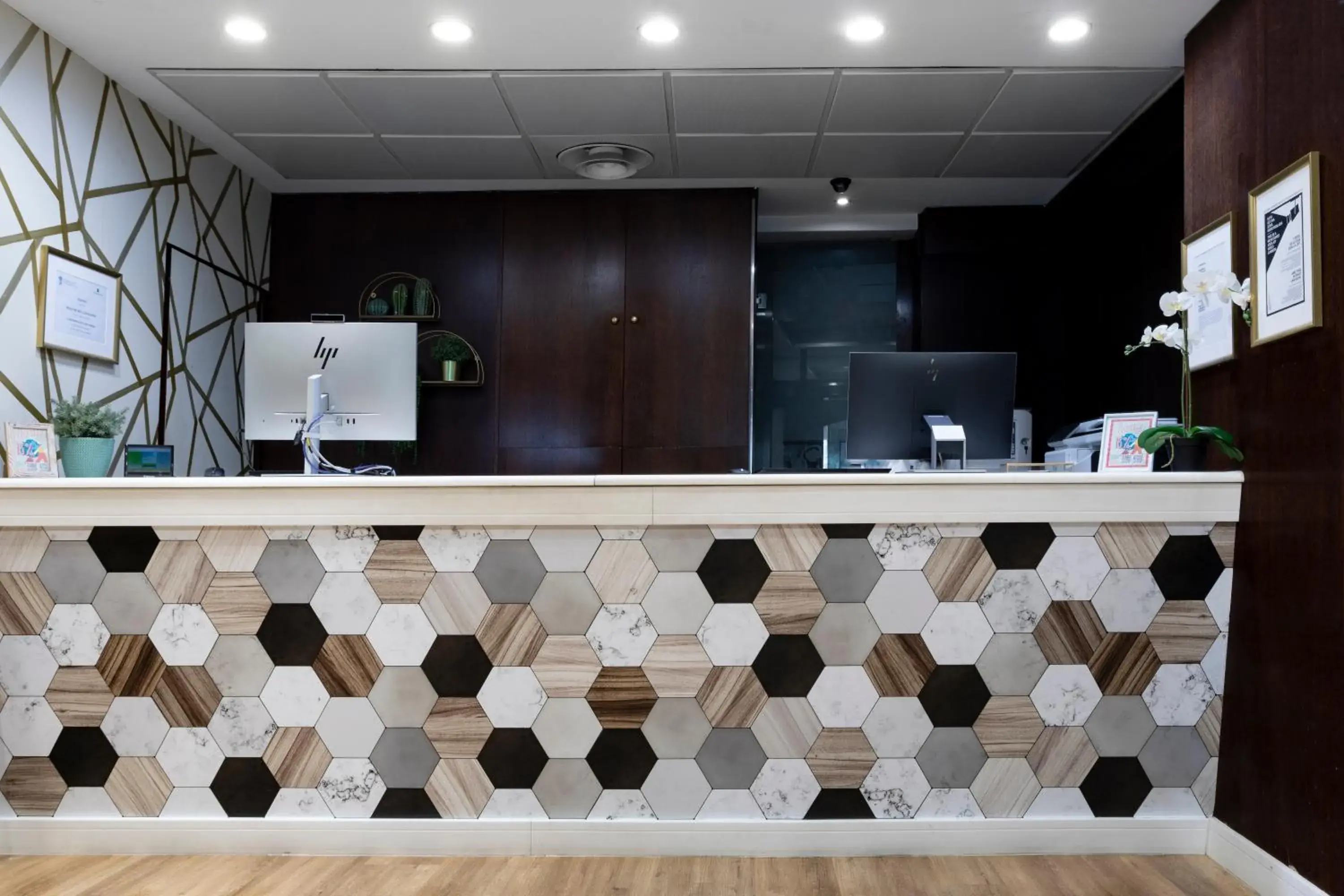 Lobby or reception in Petit Palace Cliper-Gran Vía Lobby or reception in Petit Palace Cliper-Gran Vía