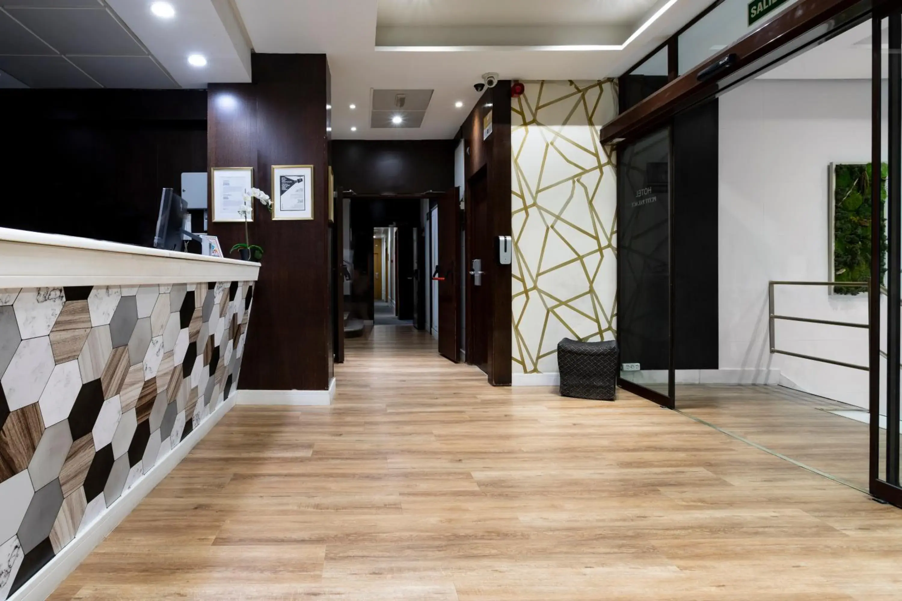 Lobby or reception in Petit Palace Cliper-Gran Vía Lobby or reception in Petit Palace Cliper-Gran Vía