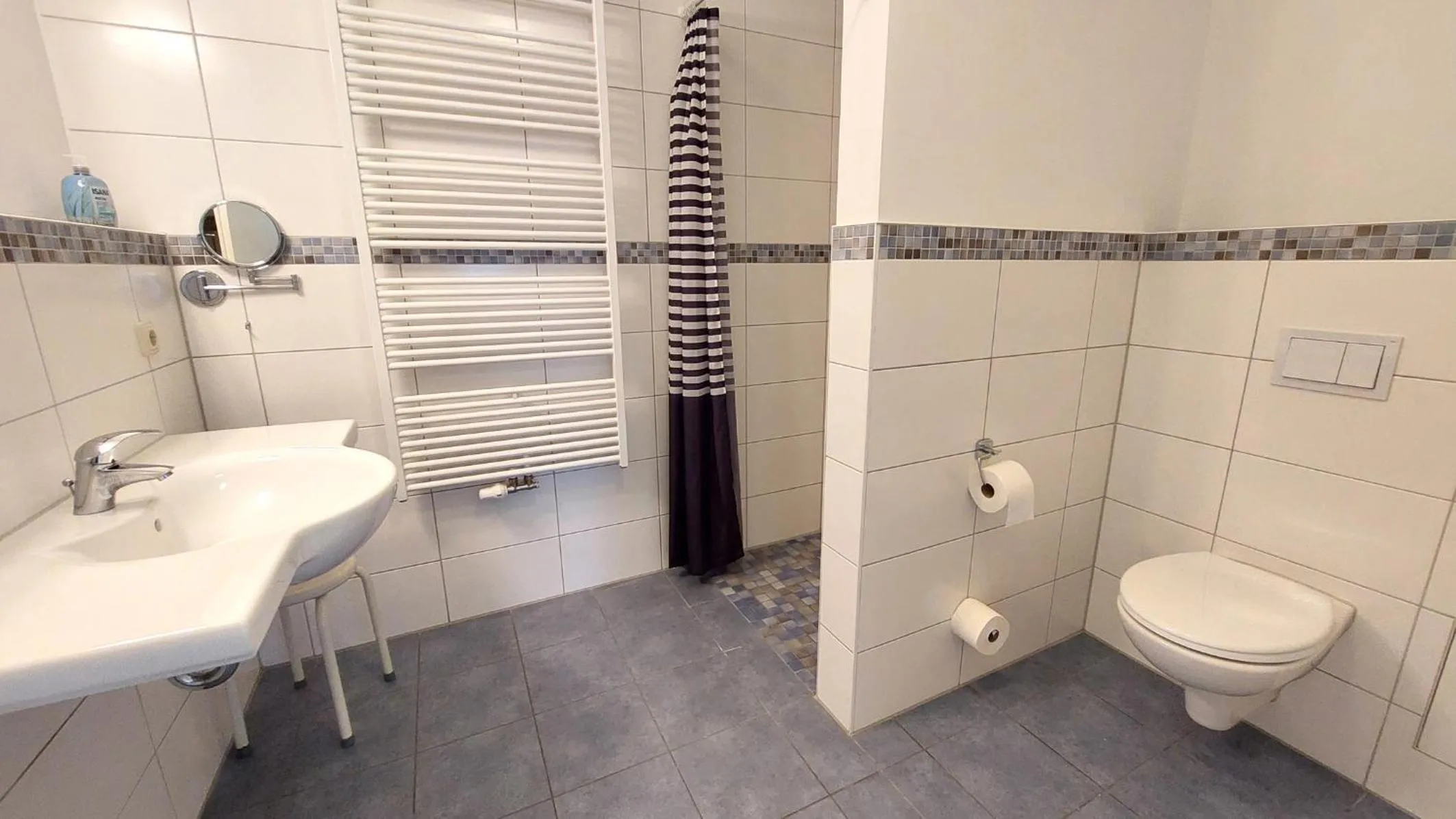 Shower in Villa Karina by Rujana