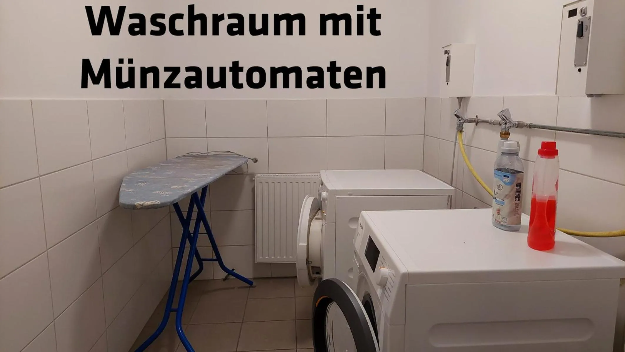 washing machine in Villa Karina by Rujana