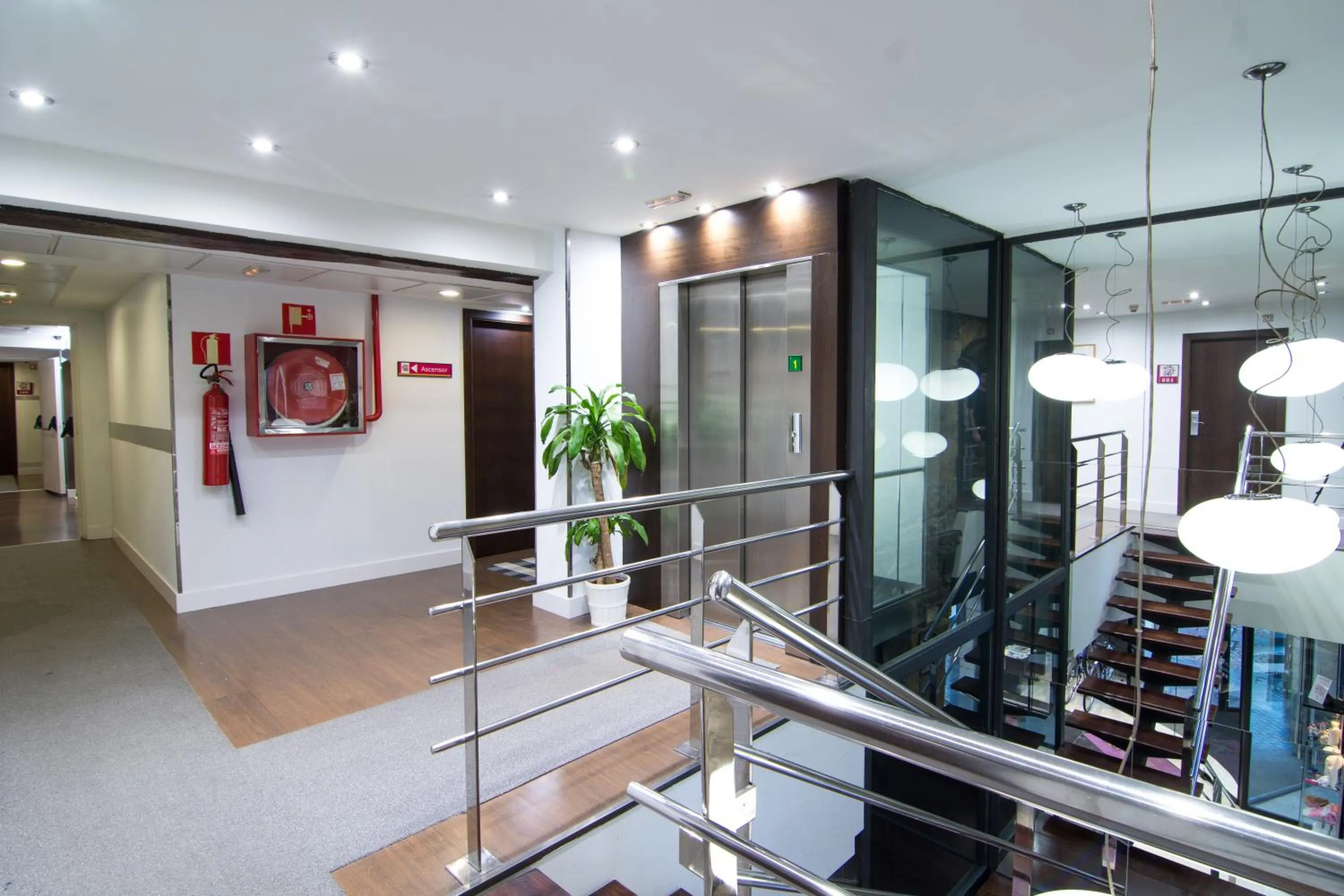 Lobby or reception in Petit Palace Arana Bilbao