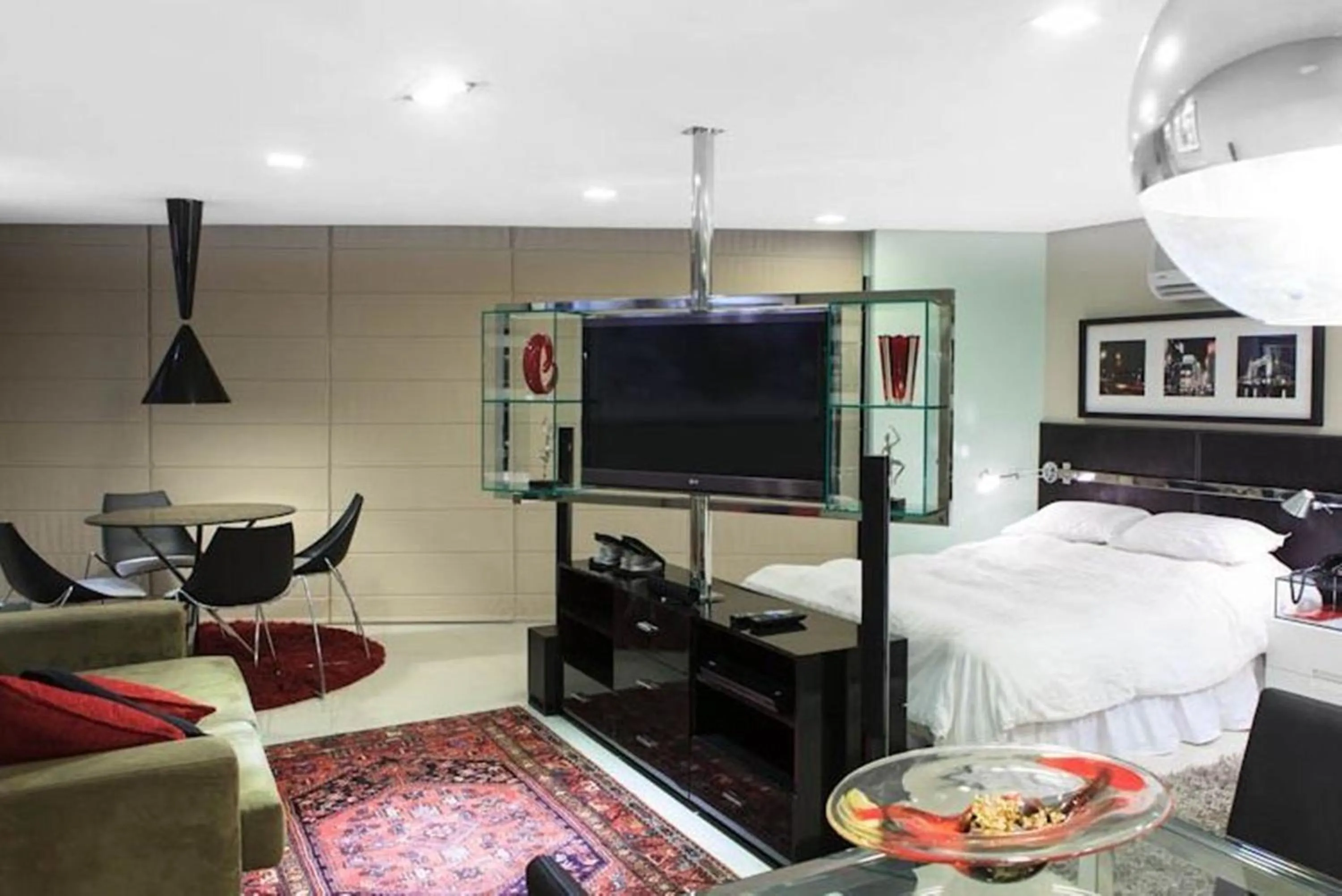 Communal lounge/ TV room, Bed in Flat Iate