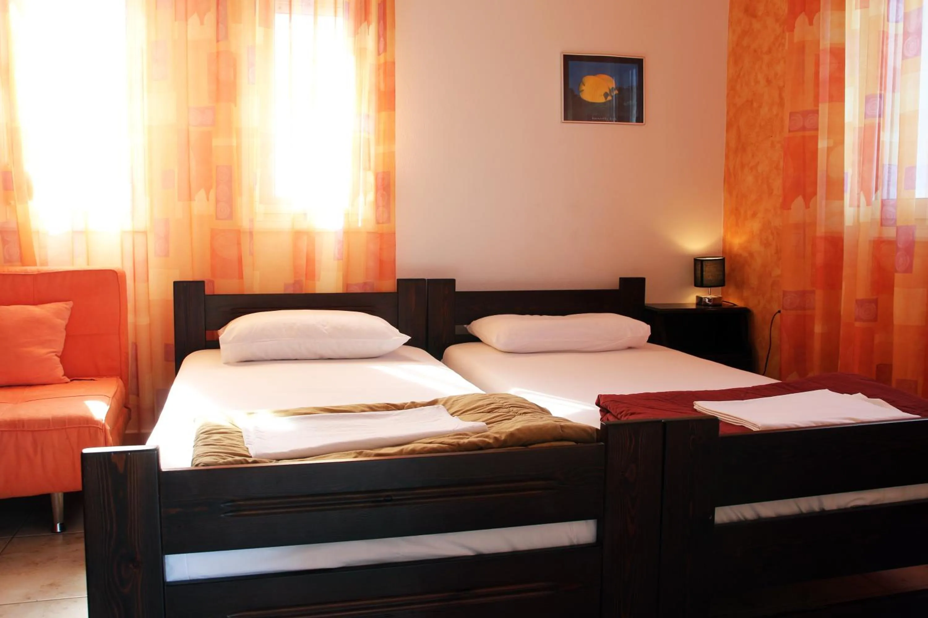 Bed in Kouros Chania Villas