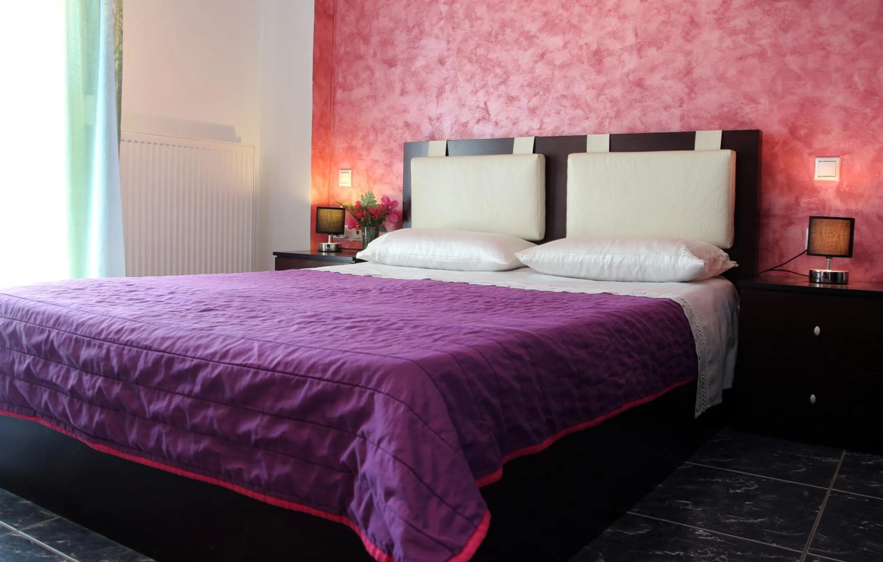 Bed in Kouros Chania Villas