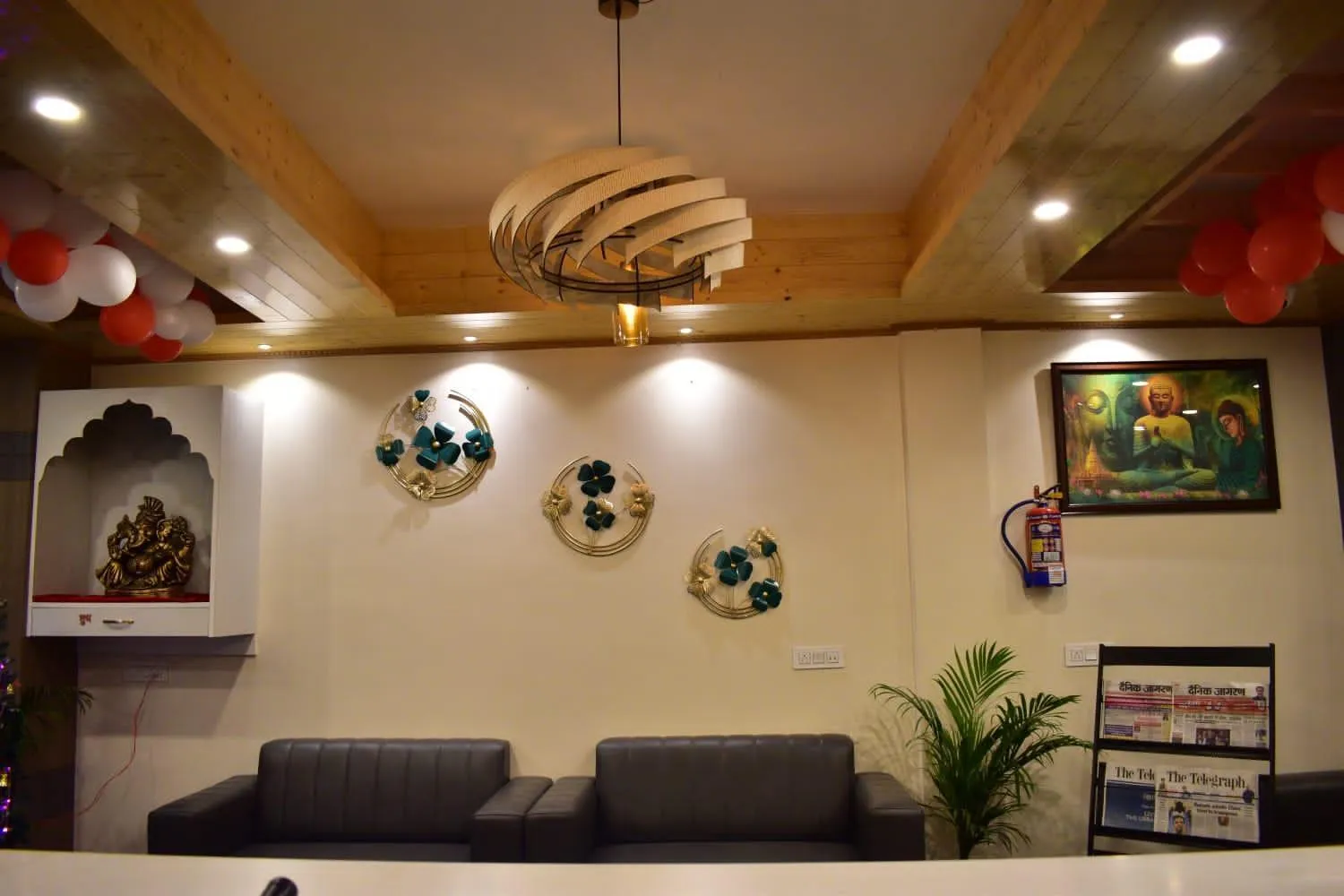 Lobby or reception in HOTEL MONTANA VYOO