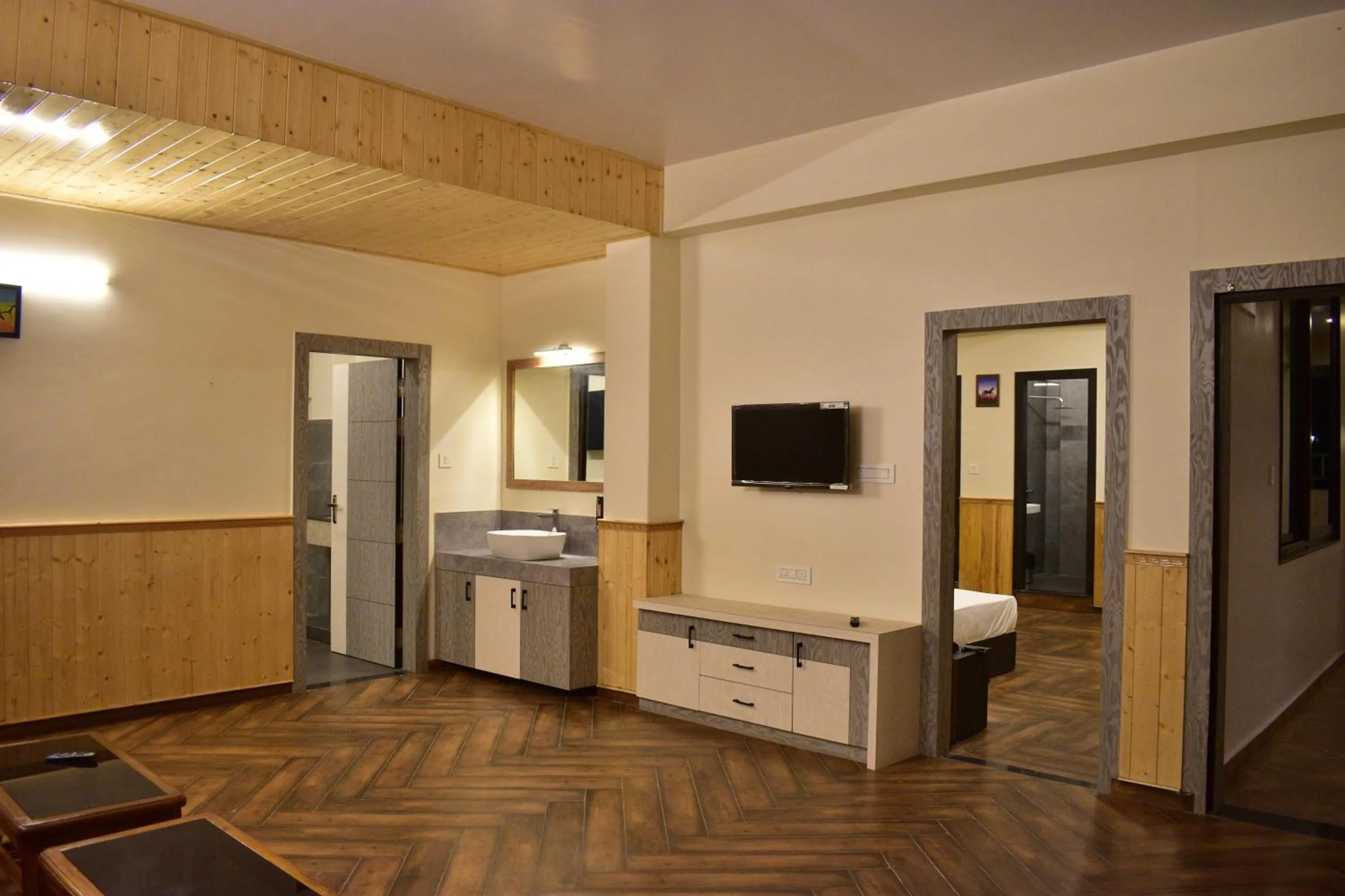 TV and multimedia in HOTEL MONTANA VYOO