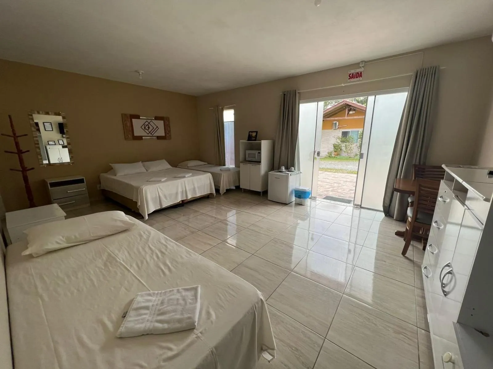 Bed in Recanto Armação Pousada