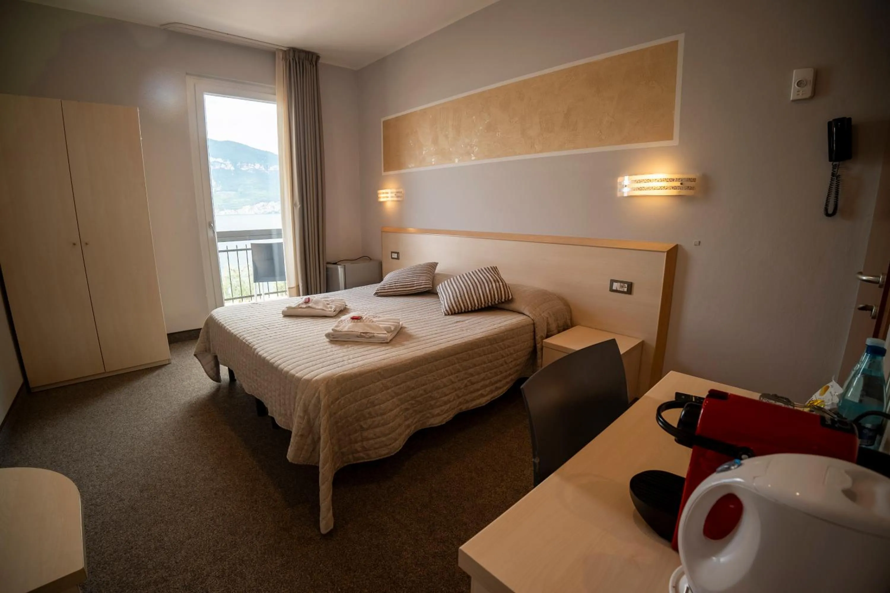 Bed in Hotel Garni Rosmari