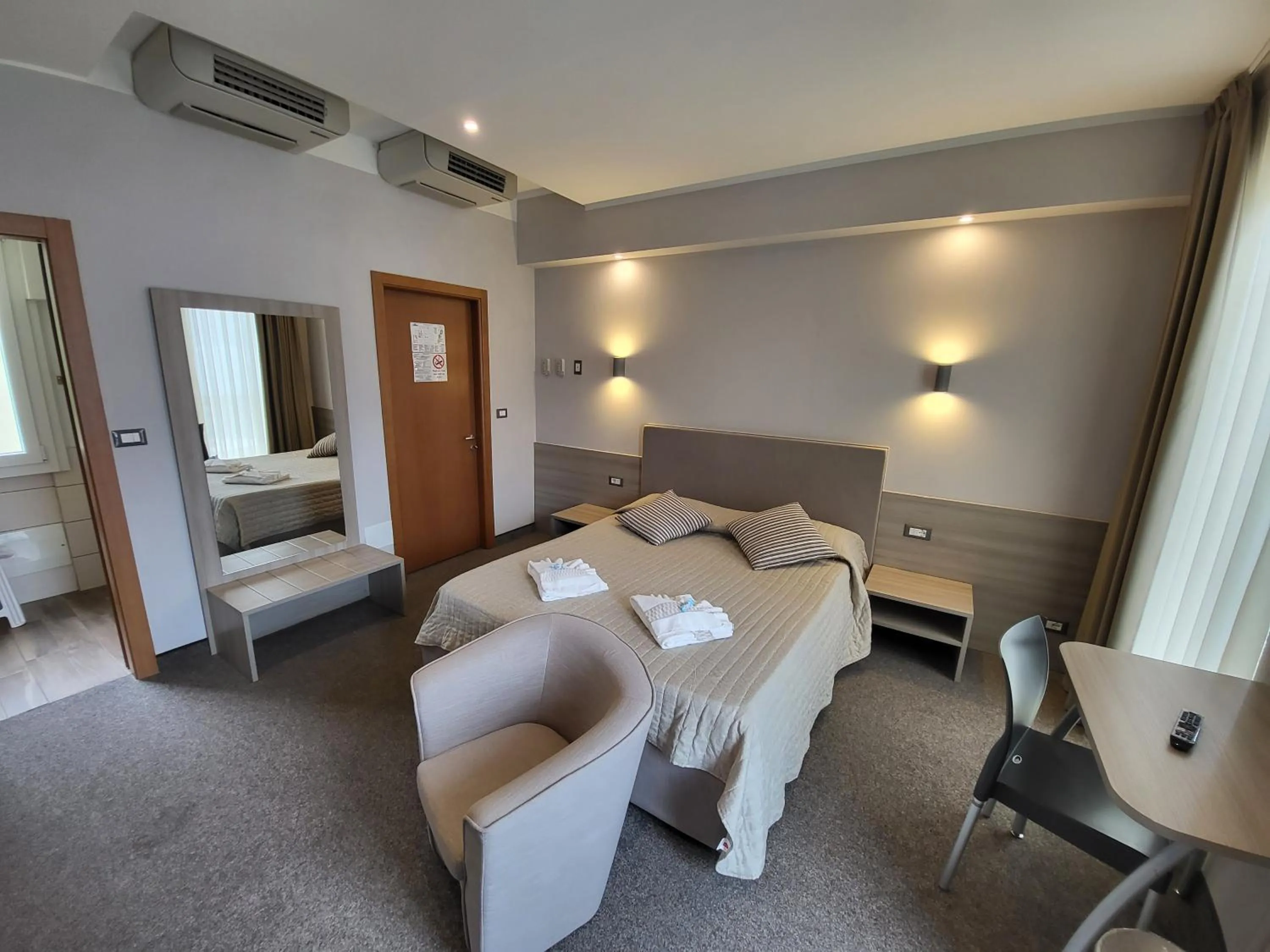 Bed in Hotel Garni Rosmari