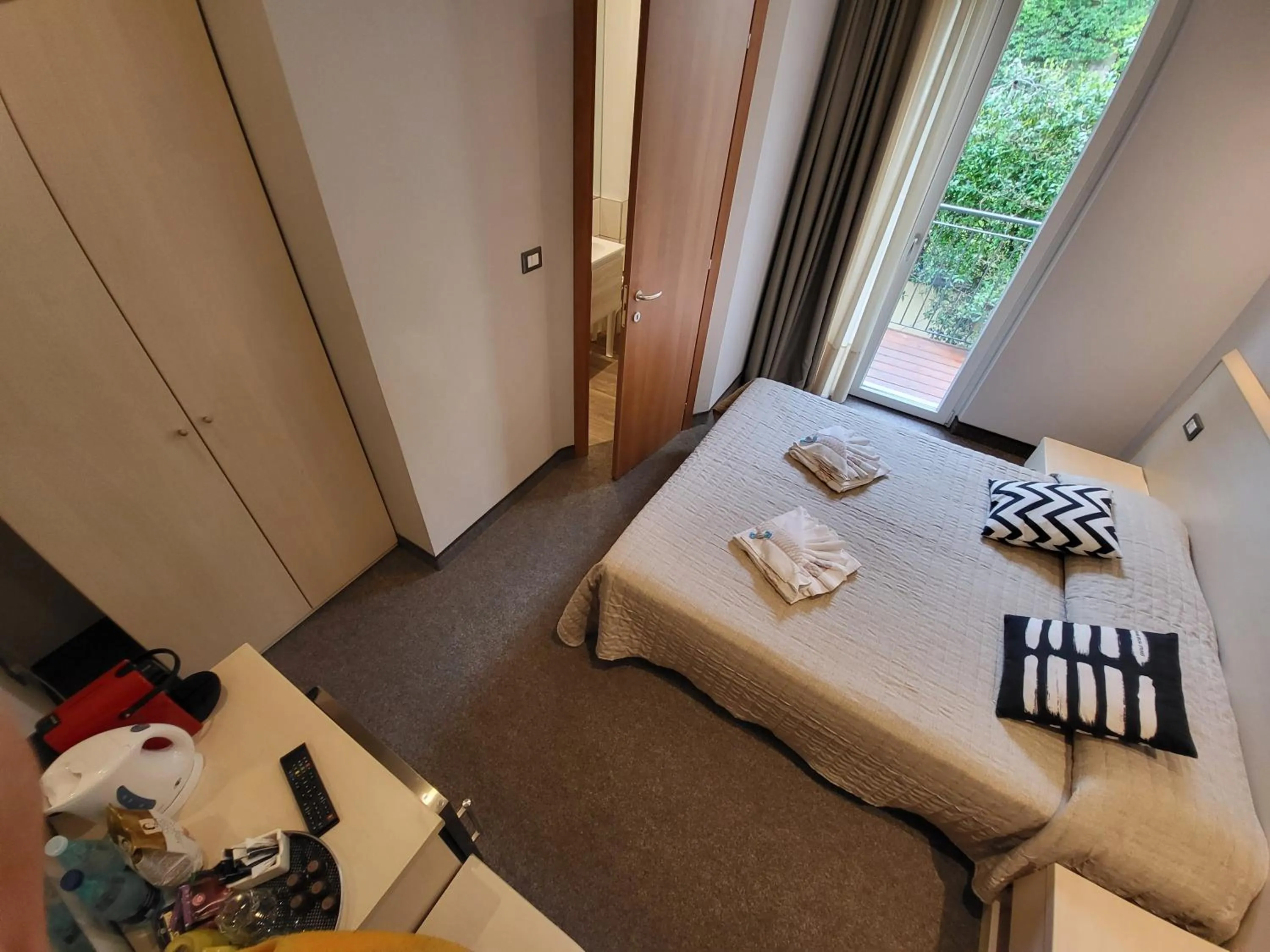 Bed in Hotel Garni Rosmari