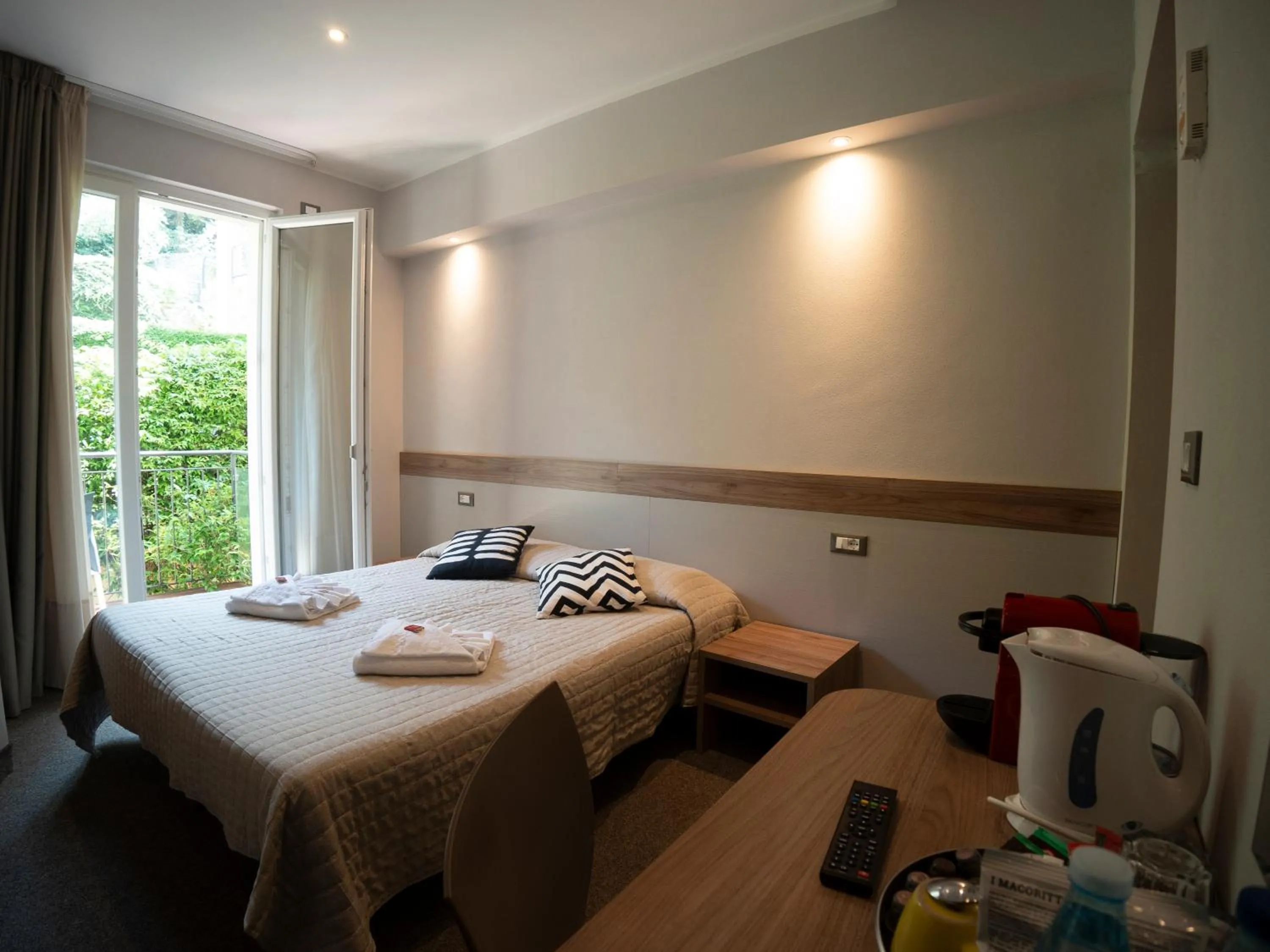 Bed in Hotel Garni Rosmari