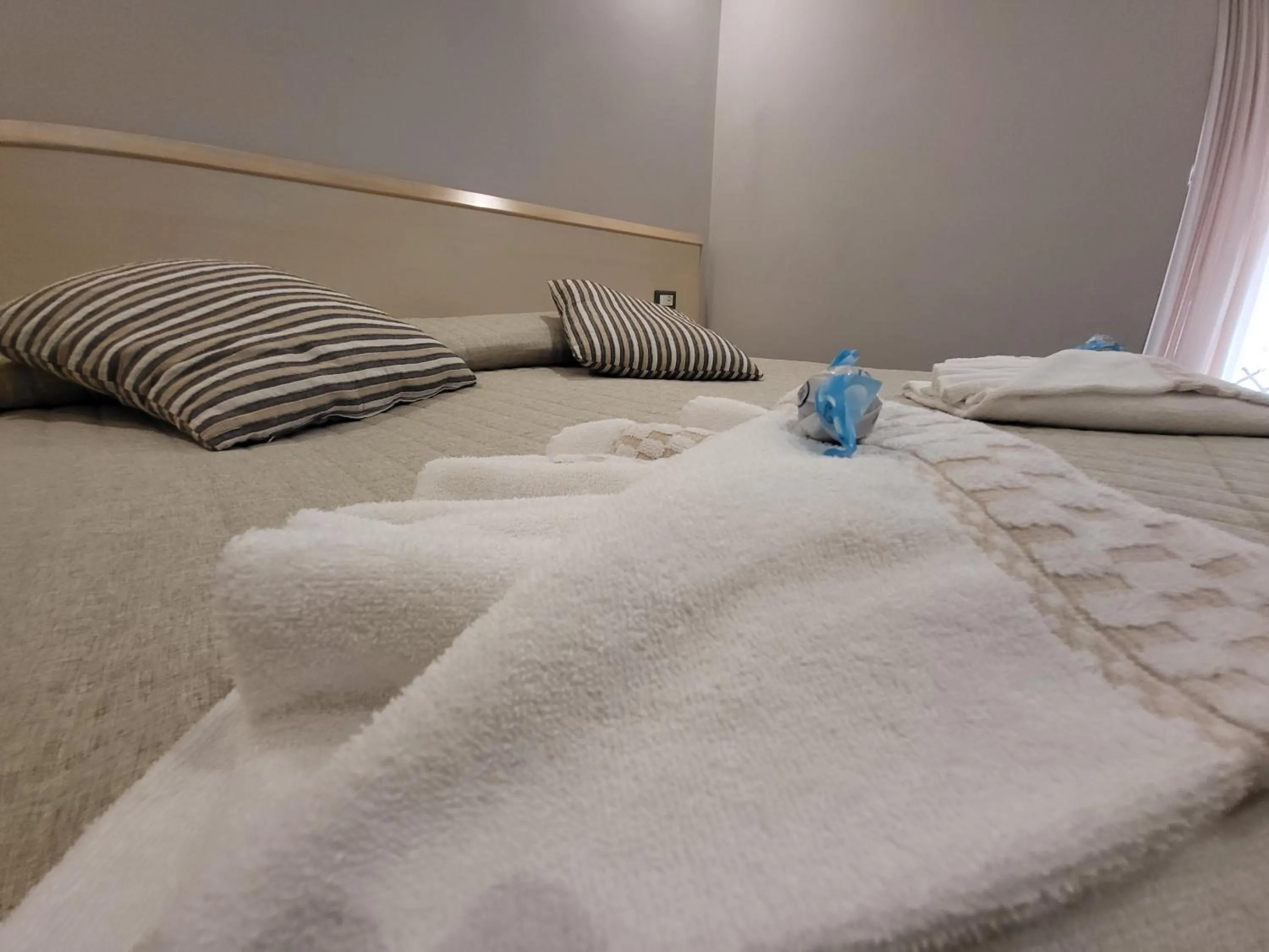 Bed in Hotel Garni Rosmari