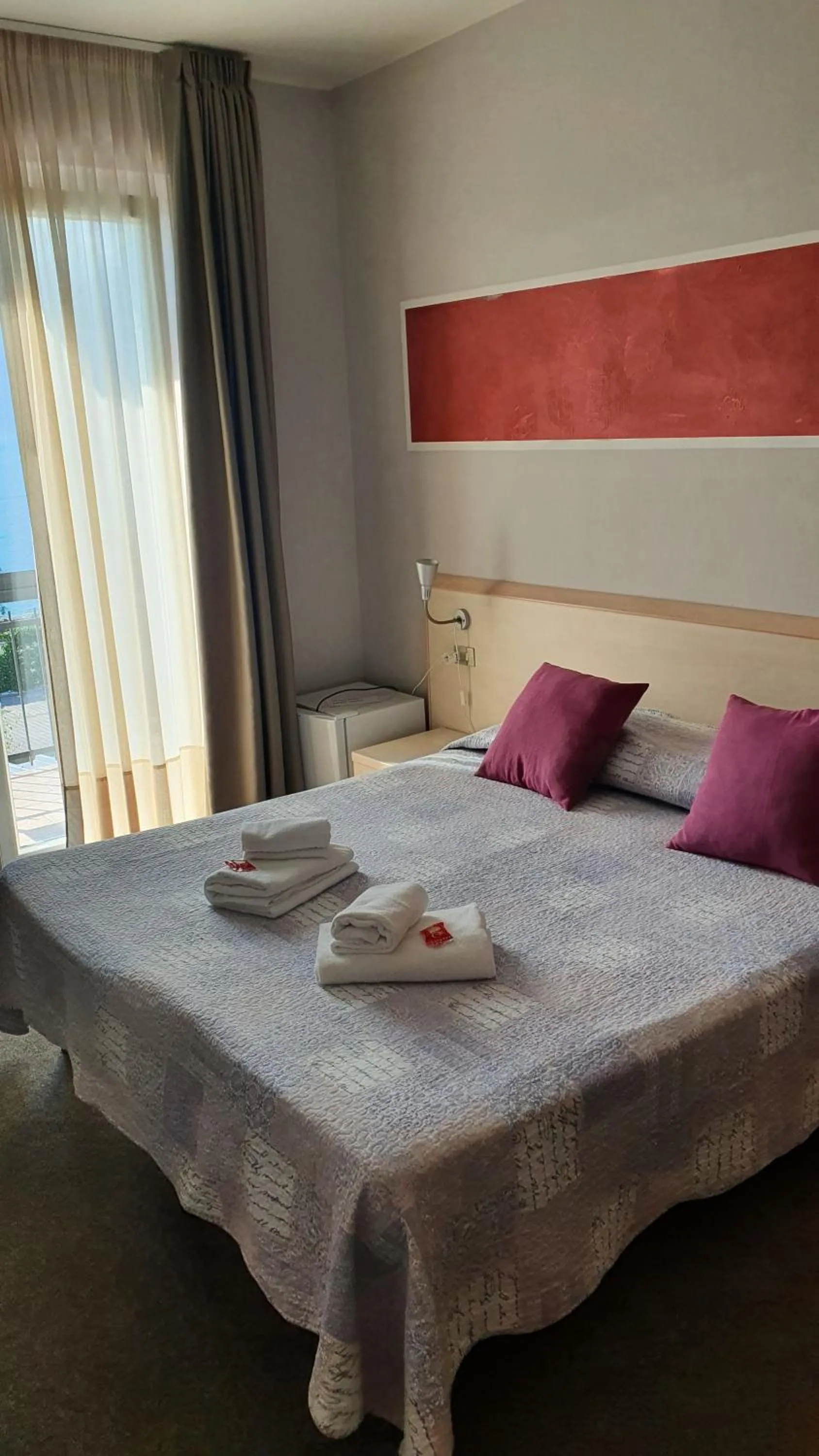 Bed in Hotel Garni Rosmari