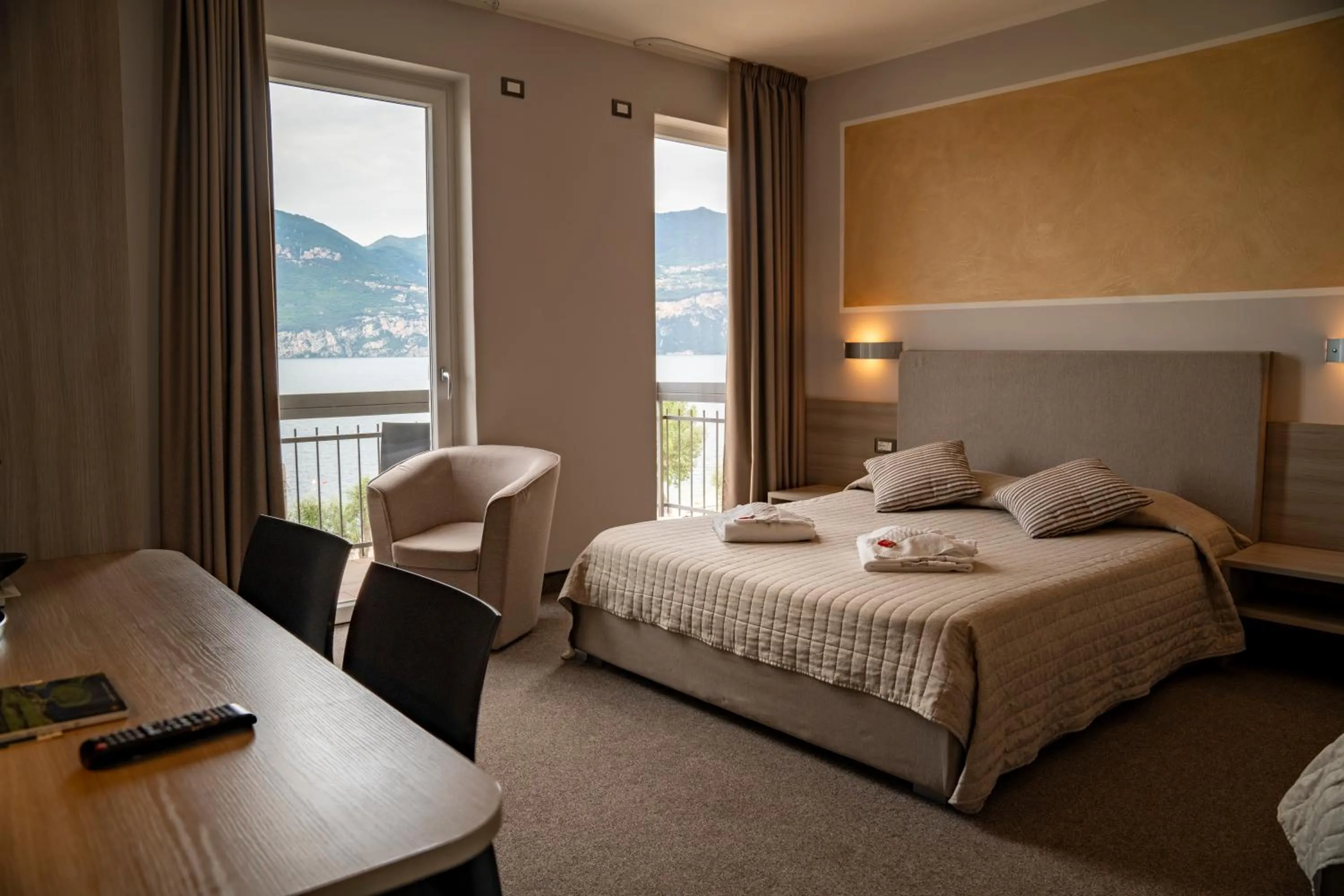 Bed in Hotel Garni Rosmari