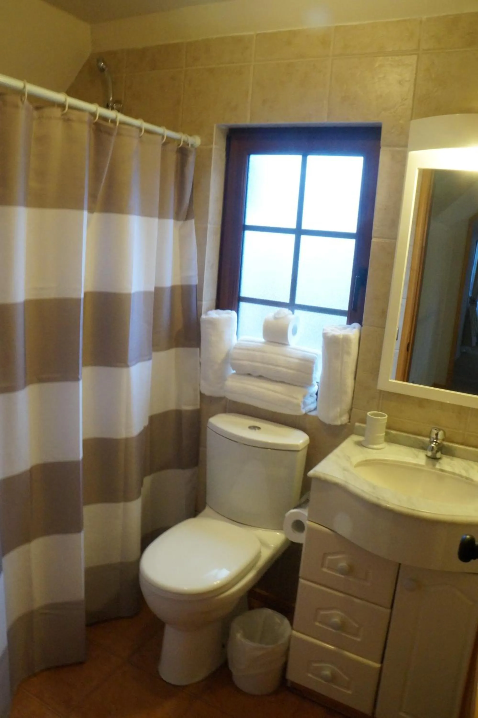Bathroom in Cabañas del Teatro Frutillar