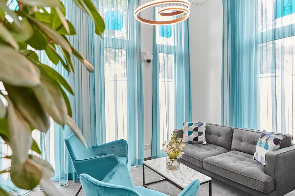 Seating area in SERVENTO Boardinghouse