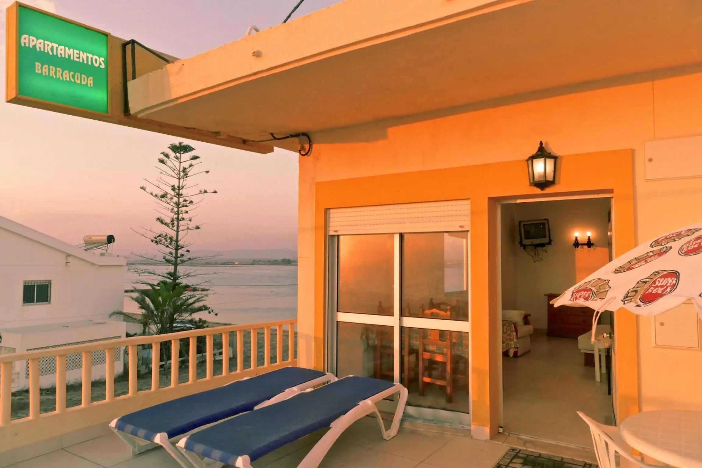 Balcony/Terrace in Apartamentos Barracuda