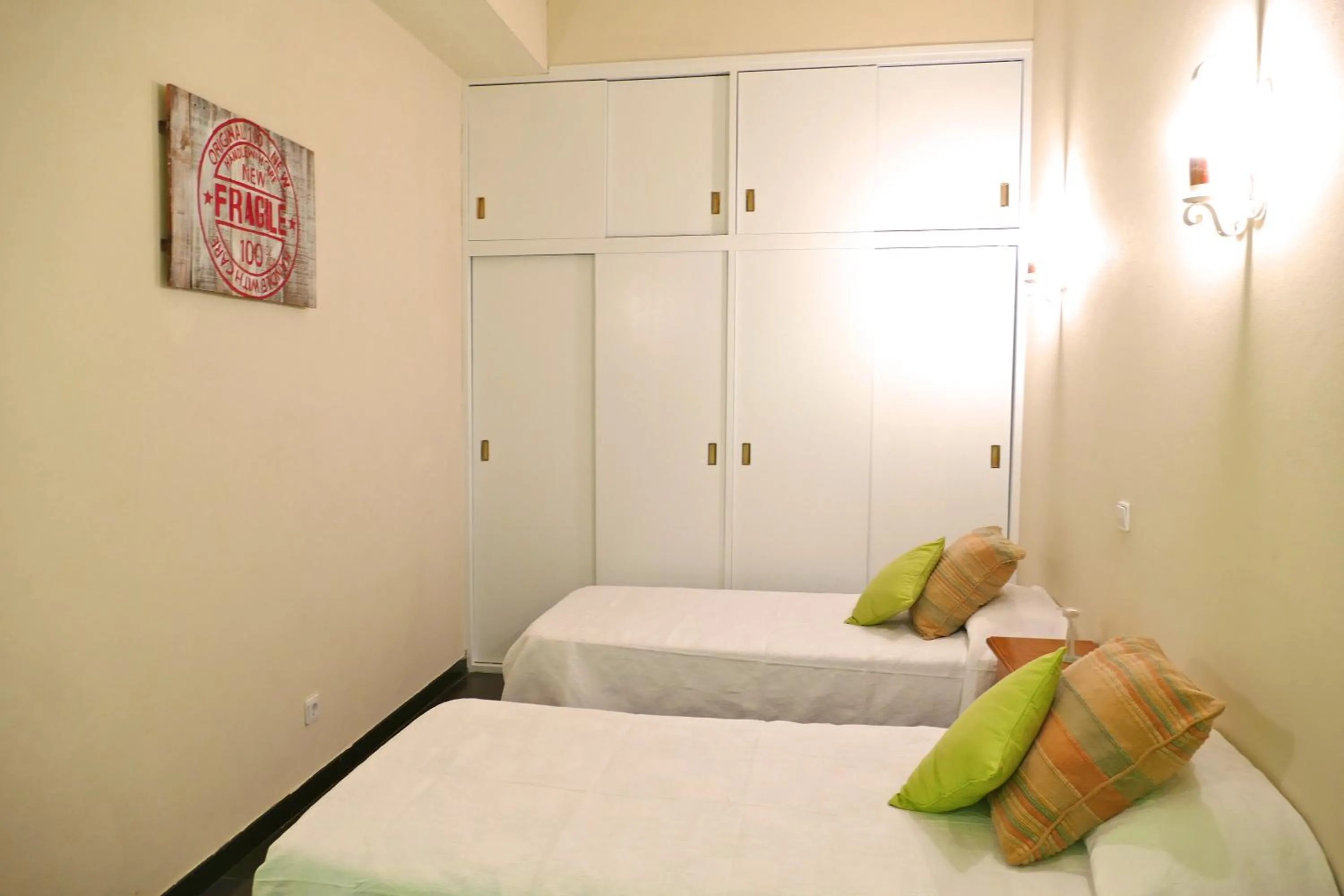 Bed in Apartamentos Barracuda