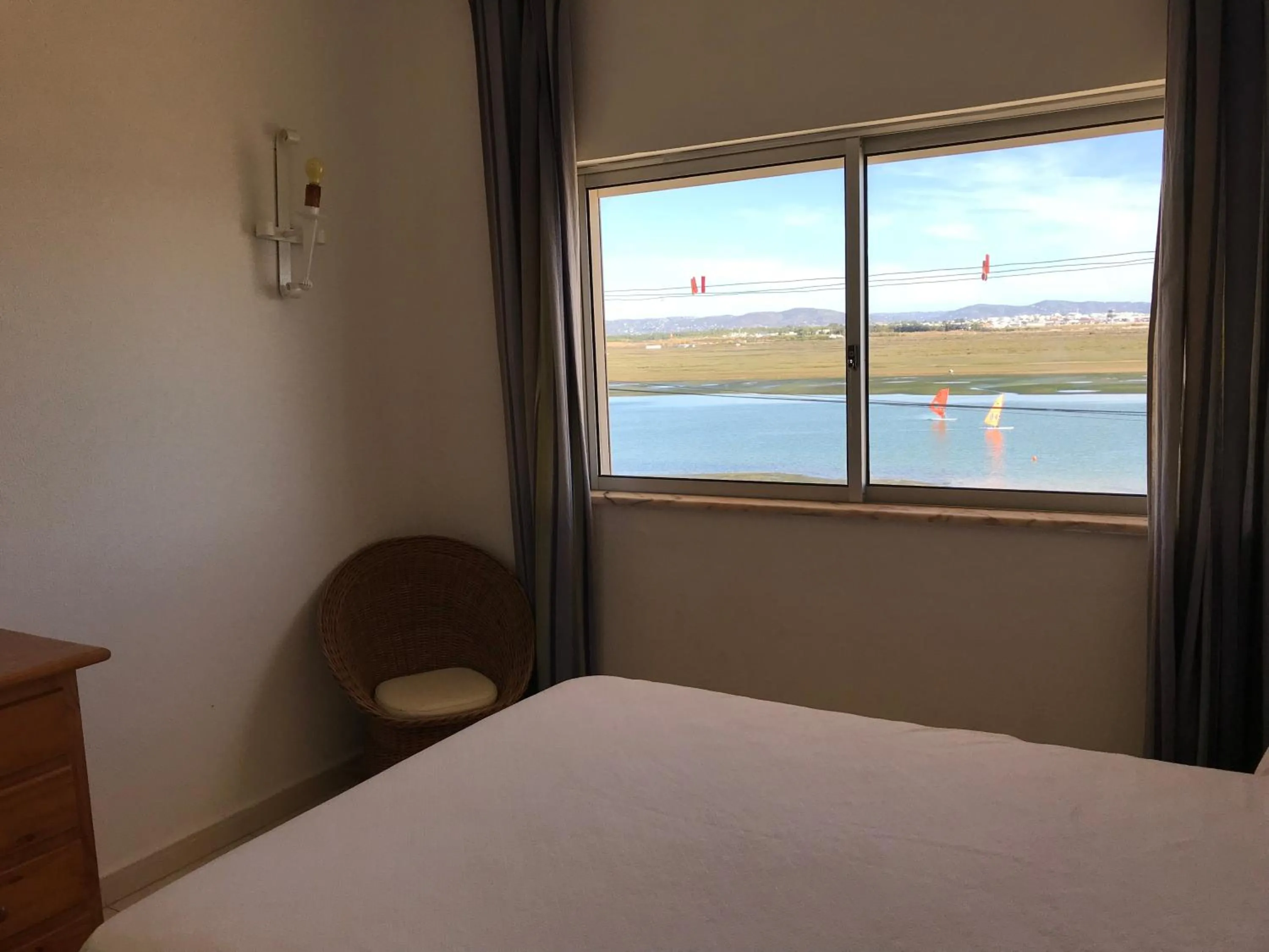 View (from property/room), Bed in Apartamentos Barracuda